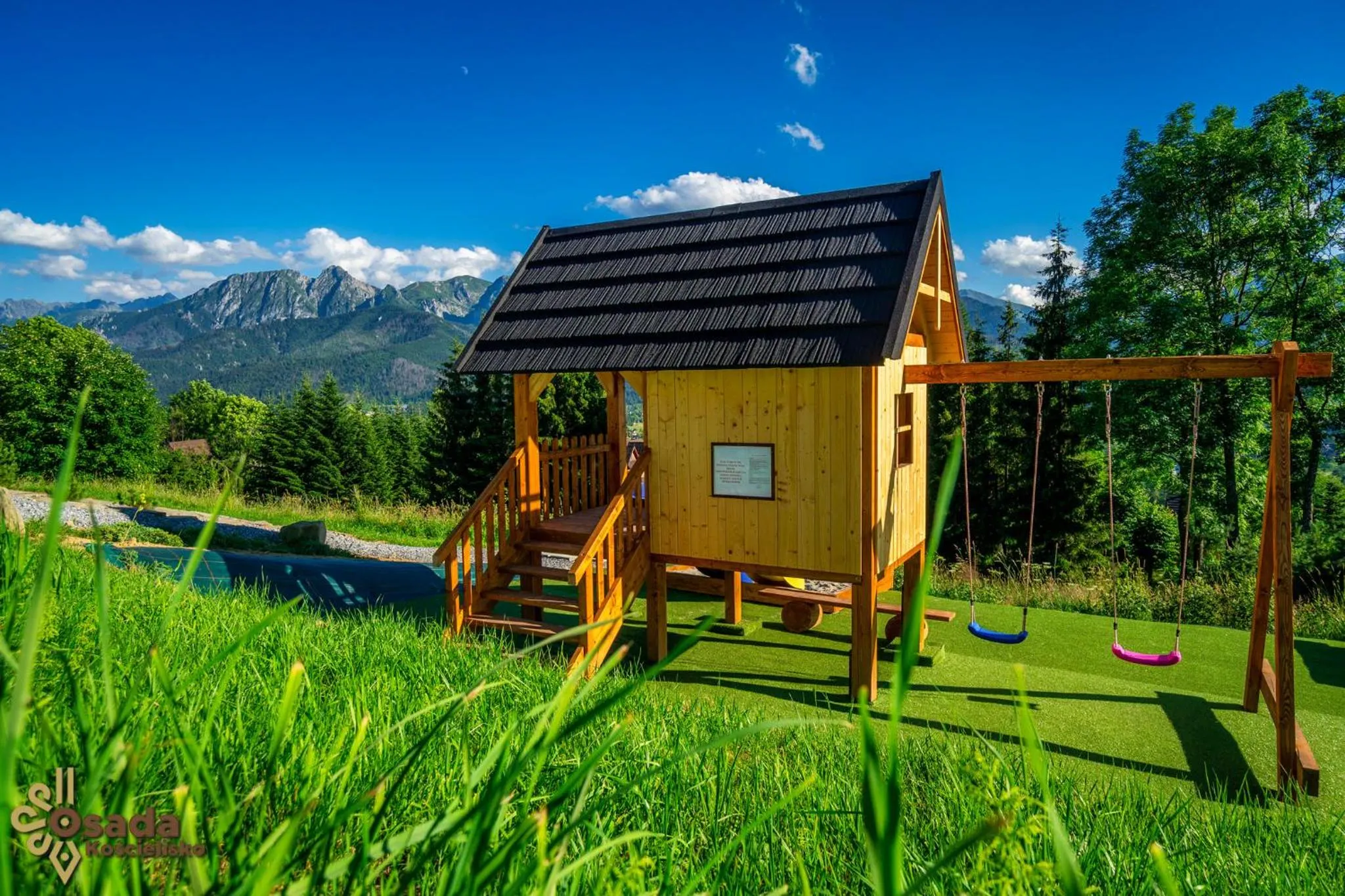 Children play ground in Osada Kościelisko - Tatry na Wyciągnięcie Ręki