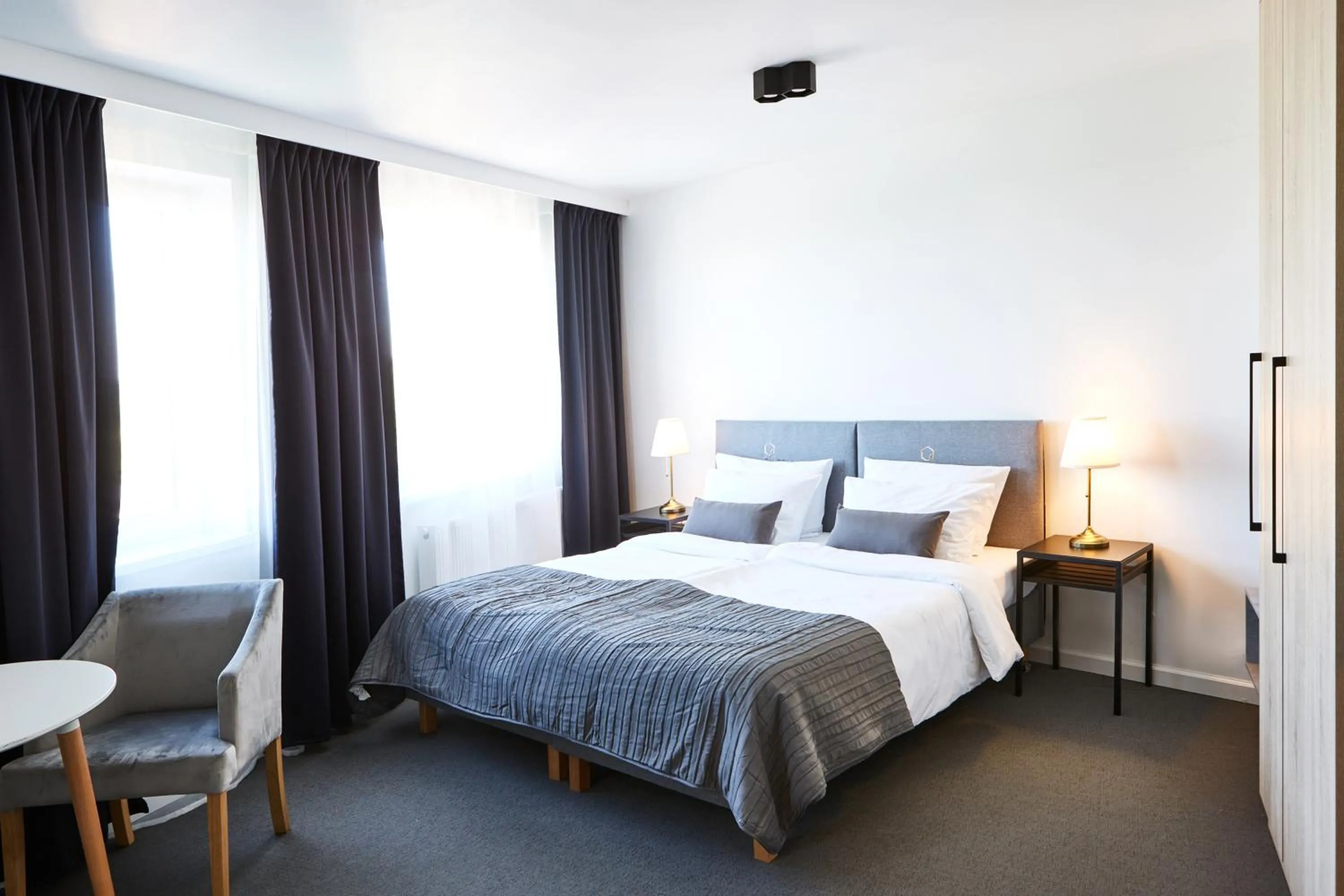 Bed in Silesia Apartments