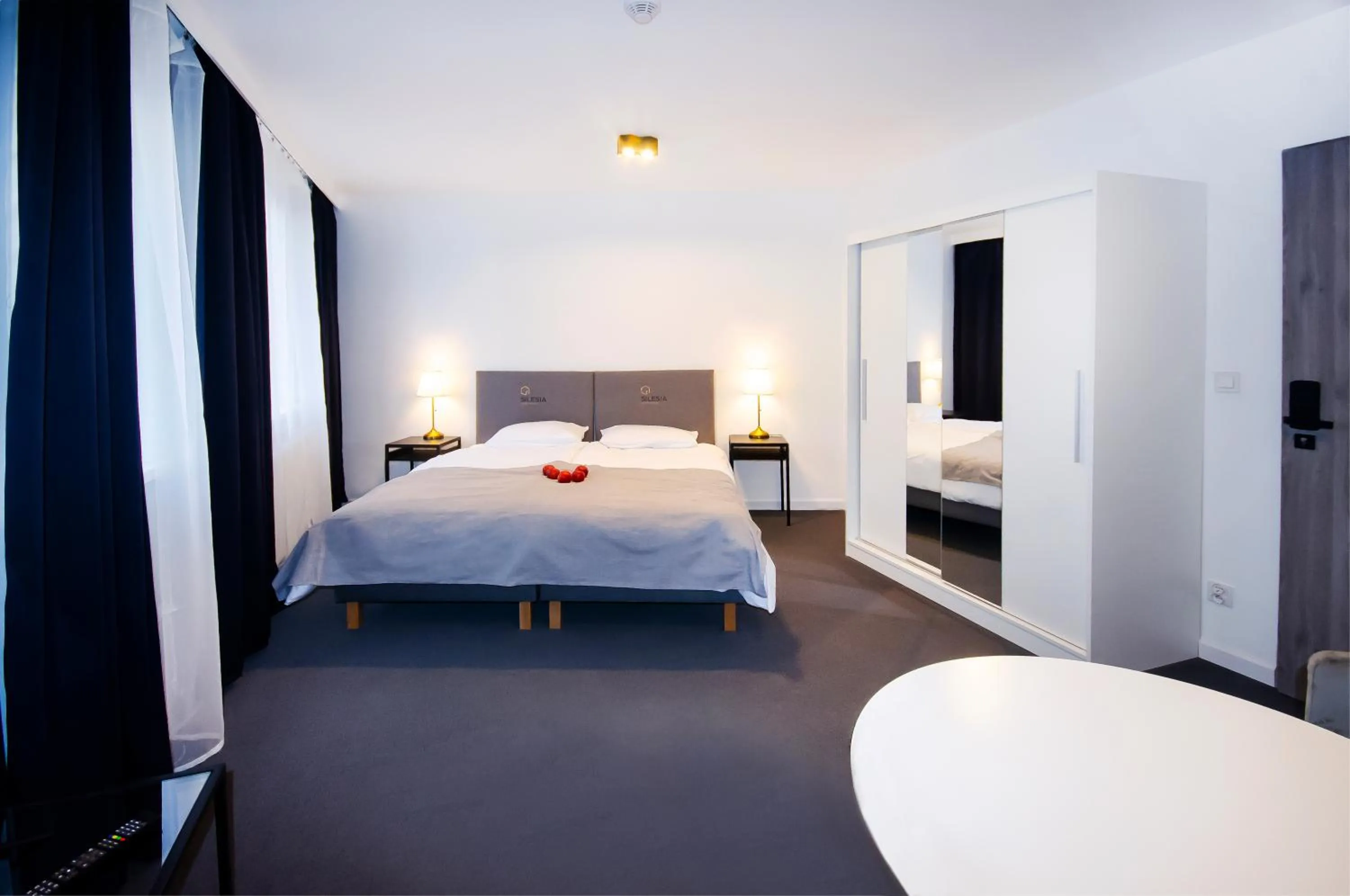 Bed in Silesia Apartments