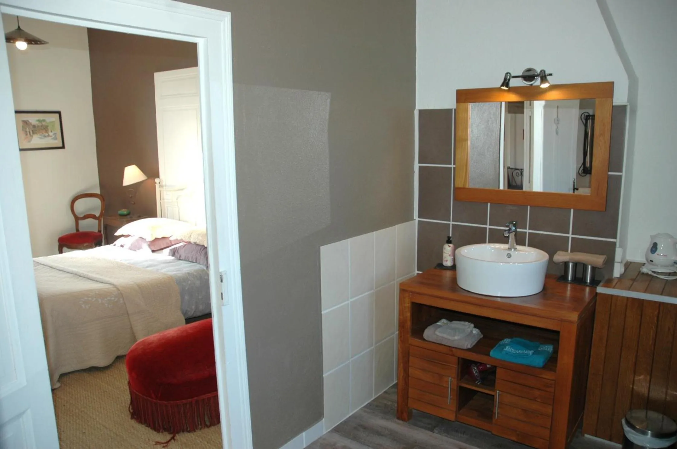 Bed in Domaine de la Queyssie