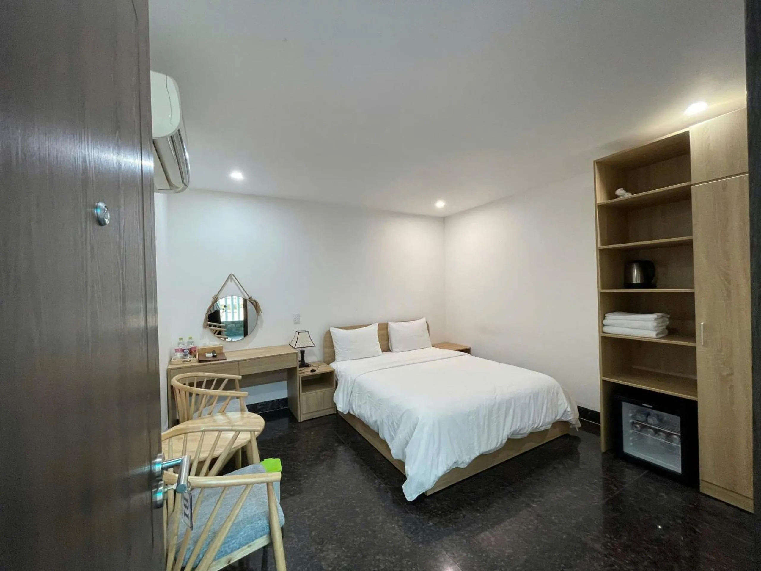 Bed in Tuyet Suong Villa Hotel