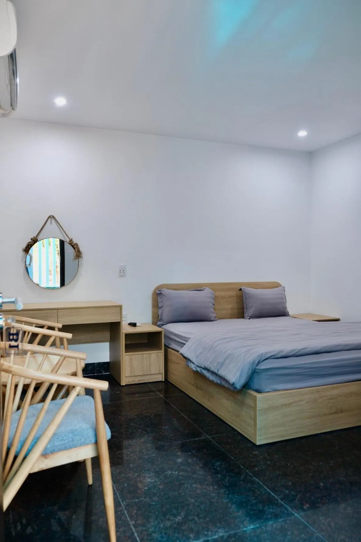 Bed in Tuyet Suong Villa Hotel