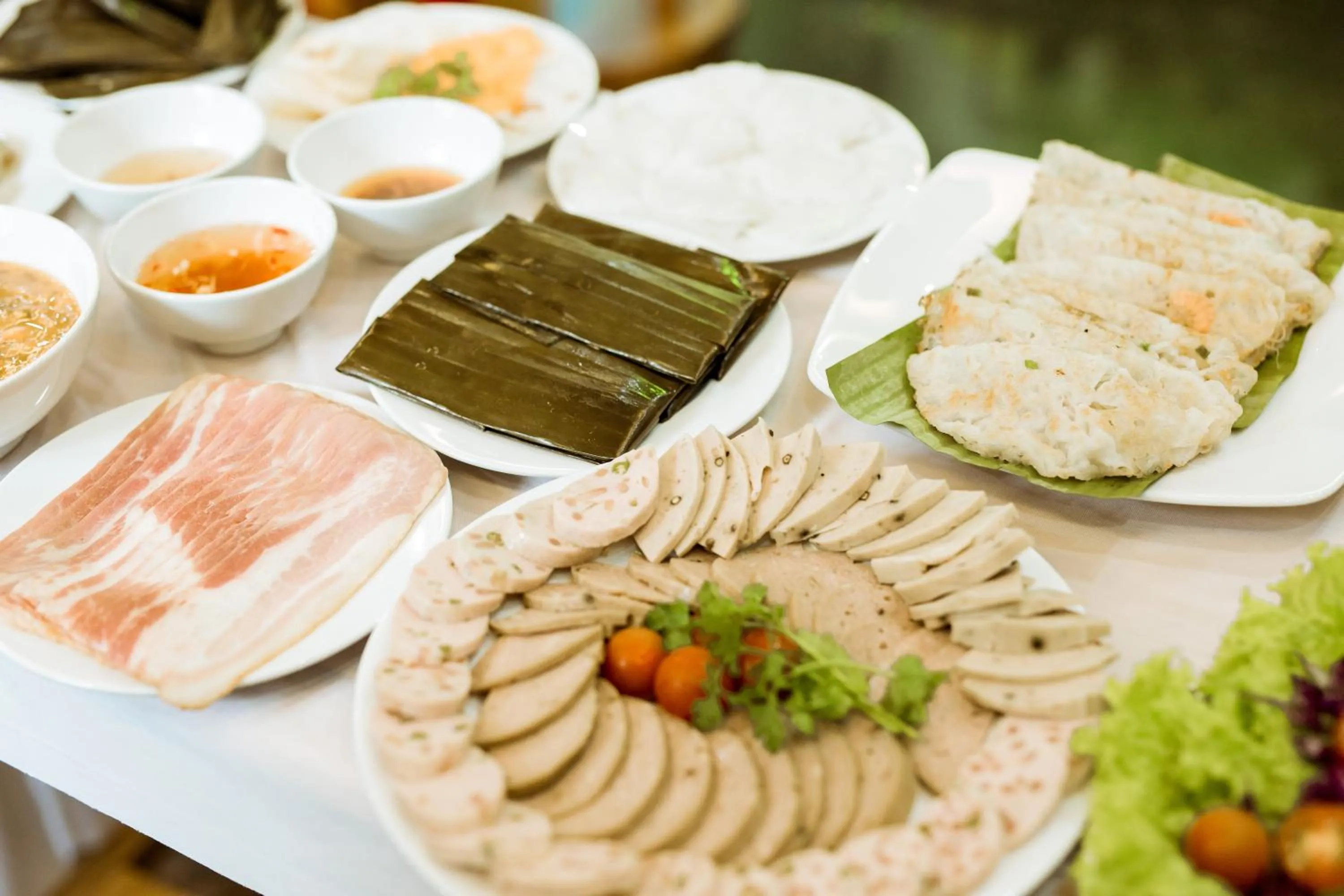 Breakfast in Tuyet Suong Villa Hotel