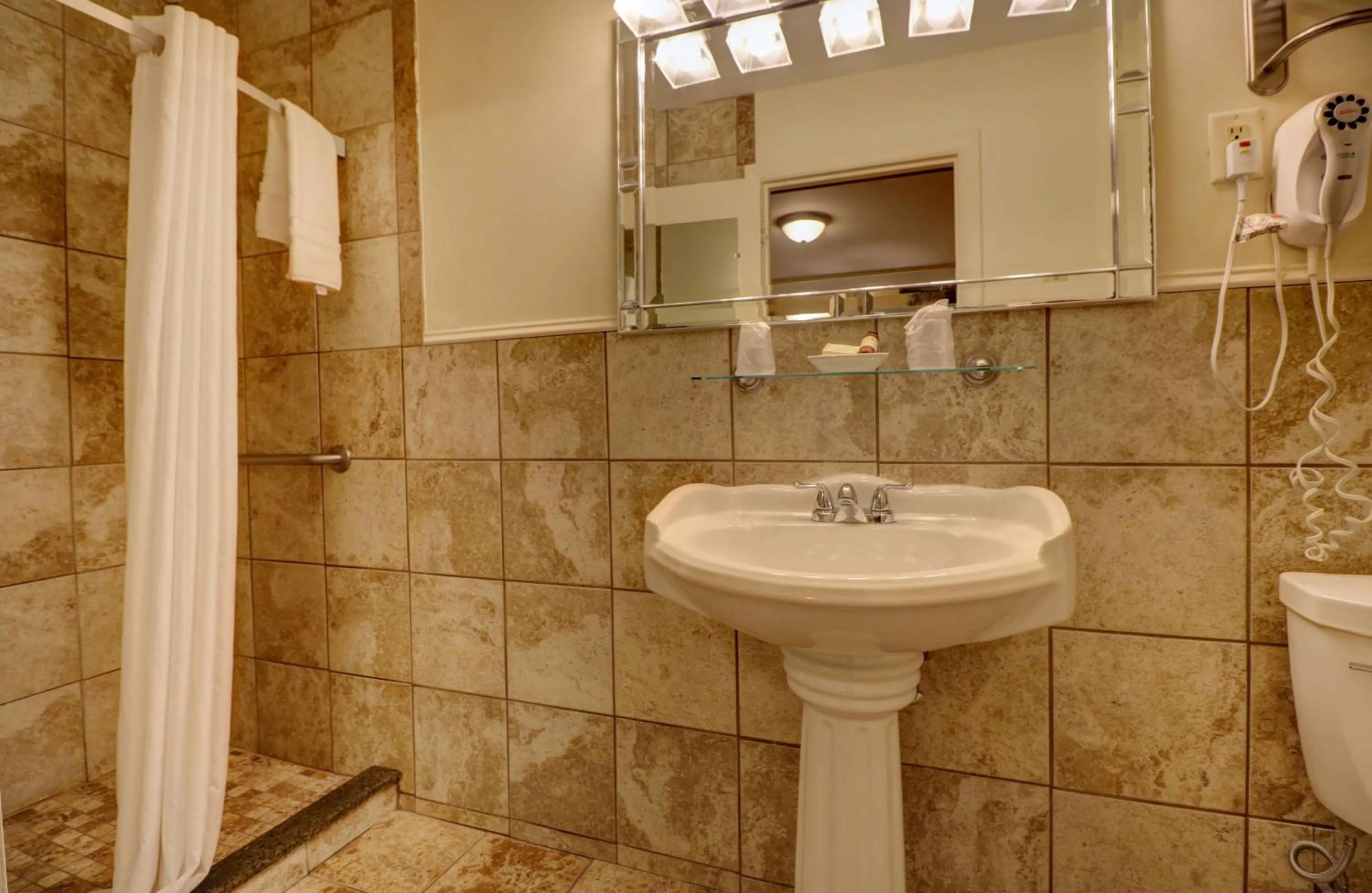 Bathroom in Senator Inn & Spa