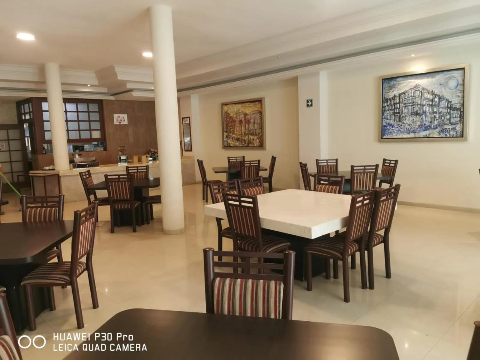 Dining area in Savoy Express