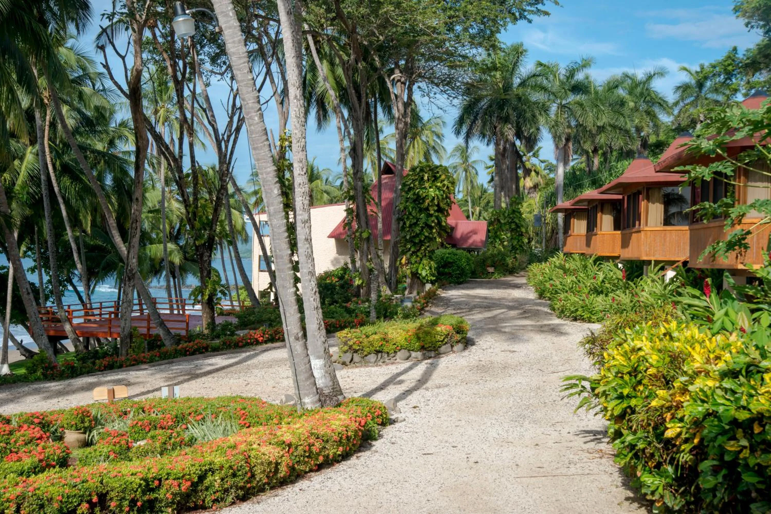 Garden in Tango Mar Beachfront Boutique Hotel & Villas
