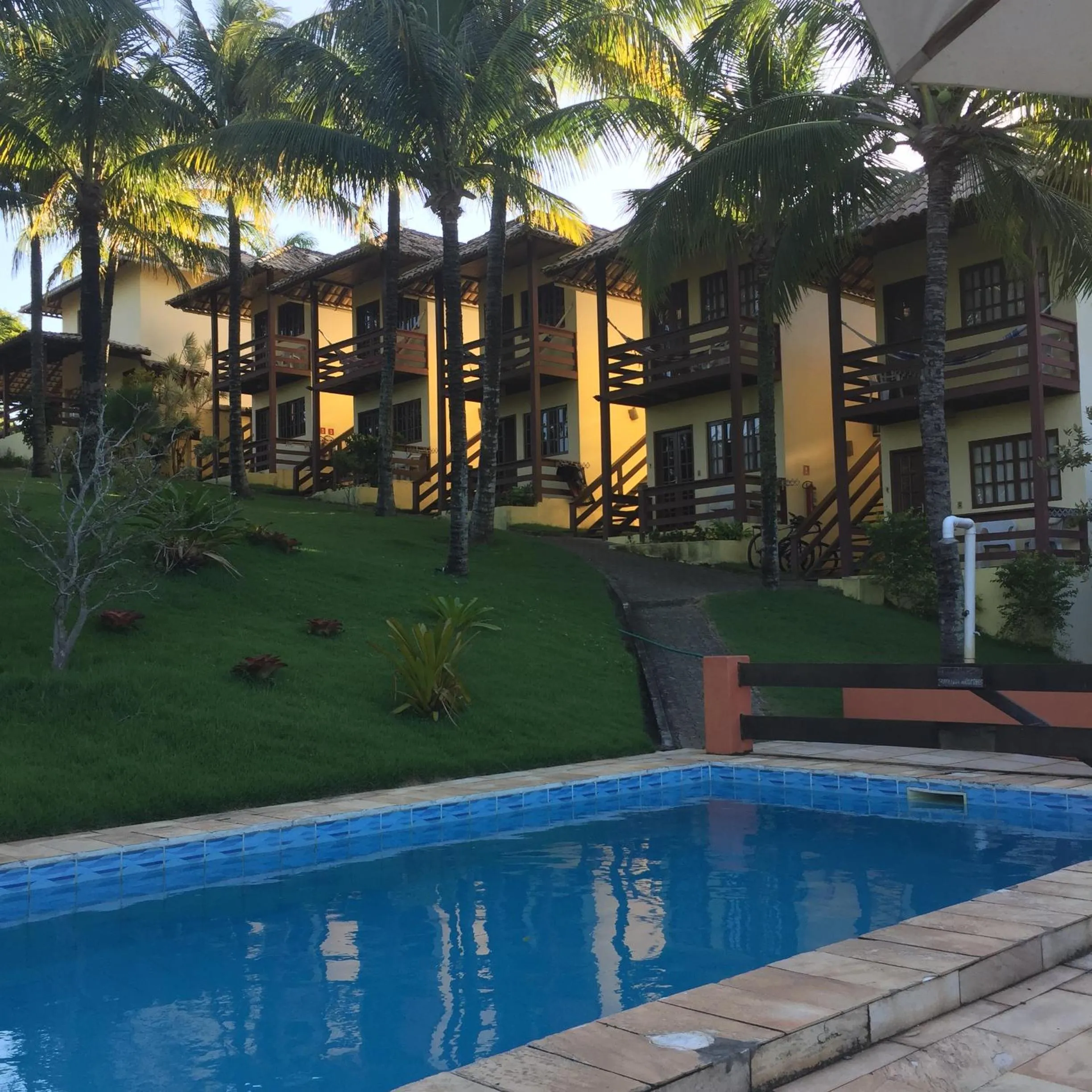 Swimming pool in Pousada Lagoa da Mata