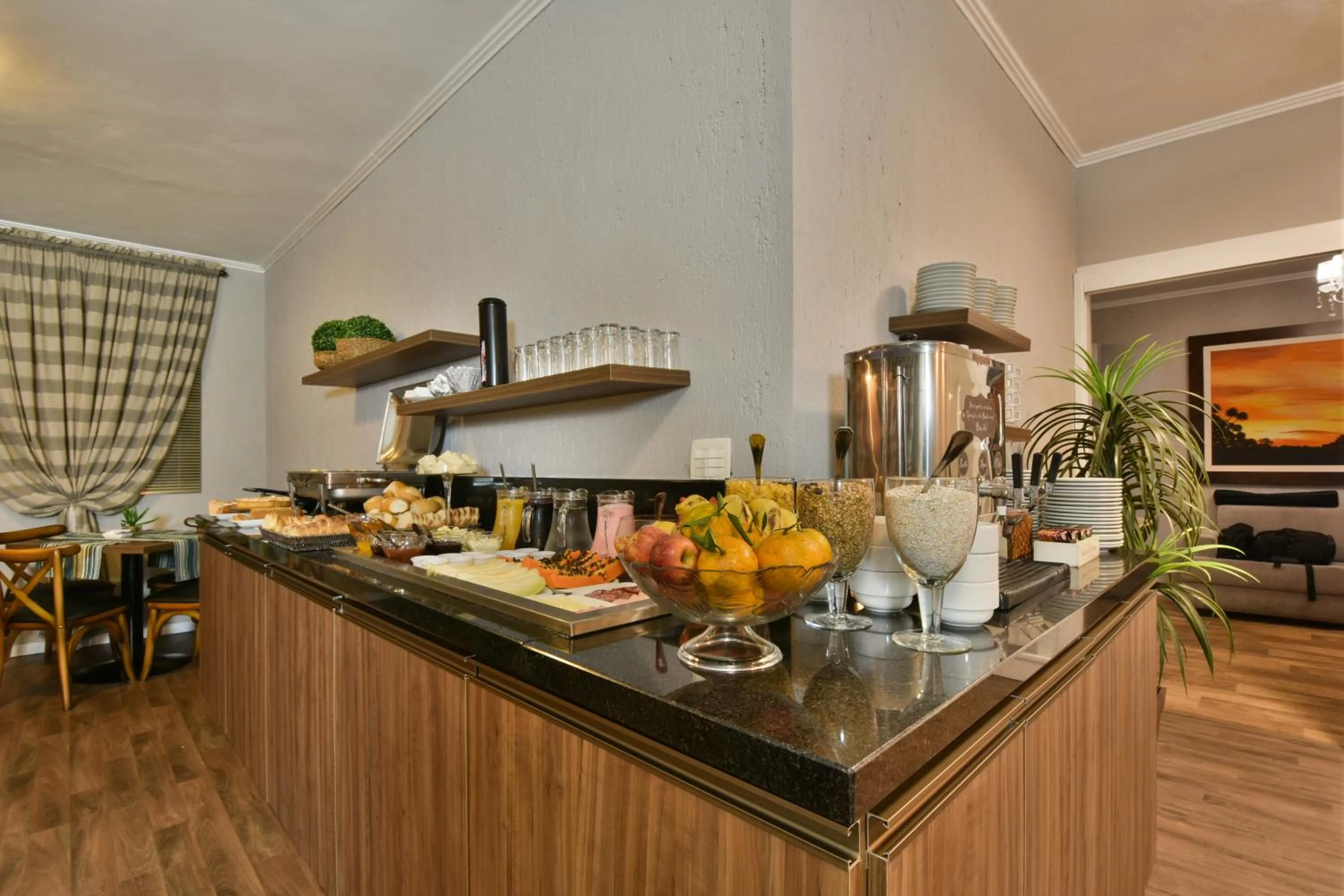 Continental breakfast in Pousada Solar Viena