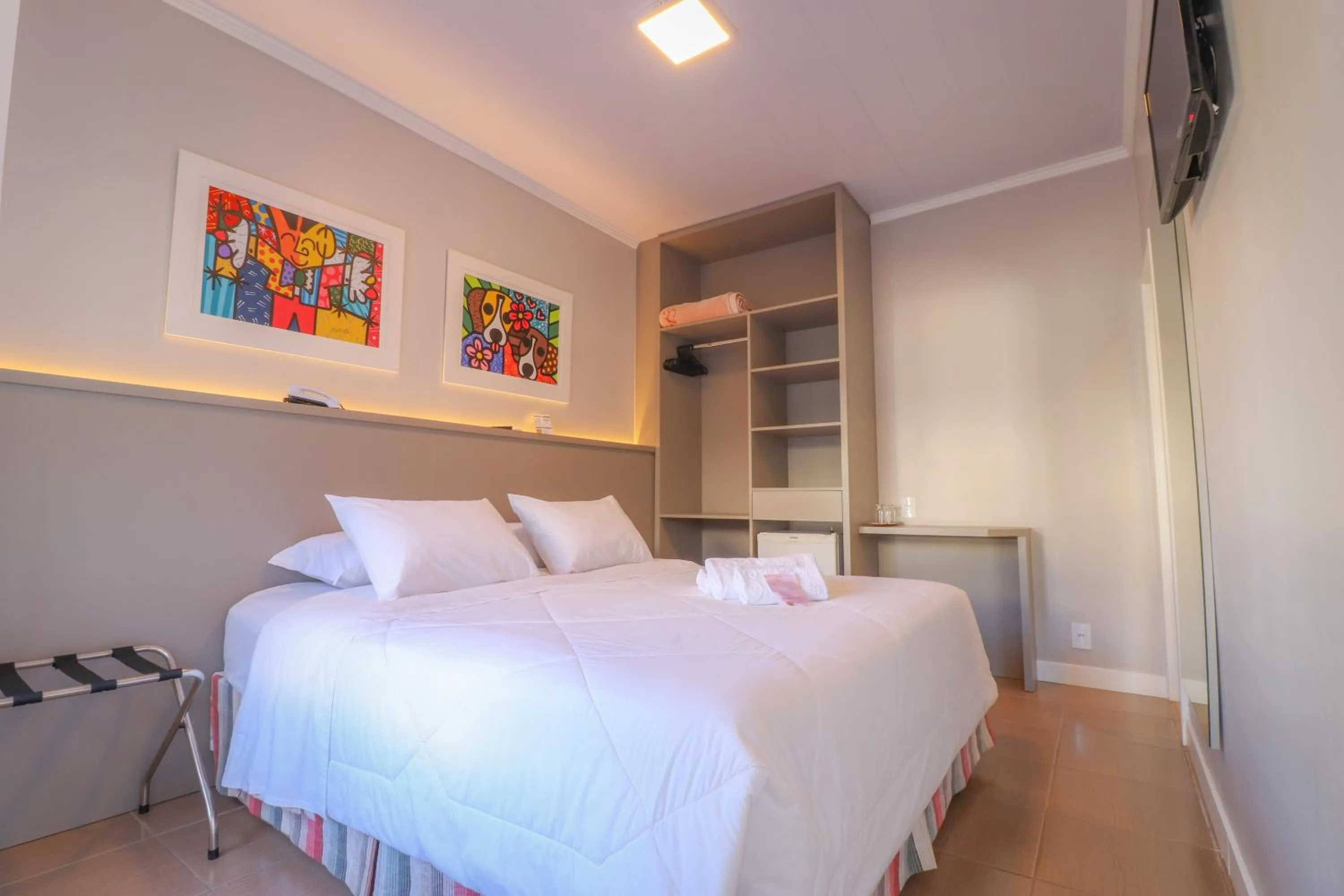 Bedroom, Bed in Pousada Solar Viena