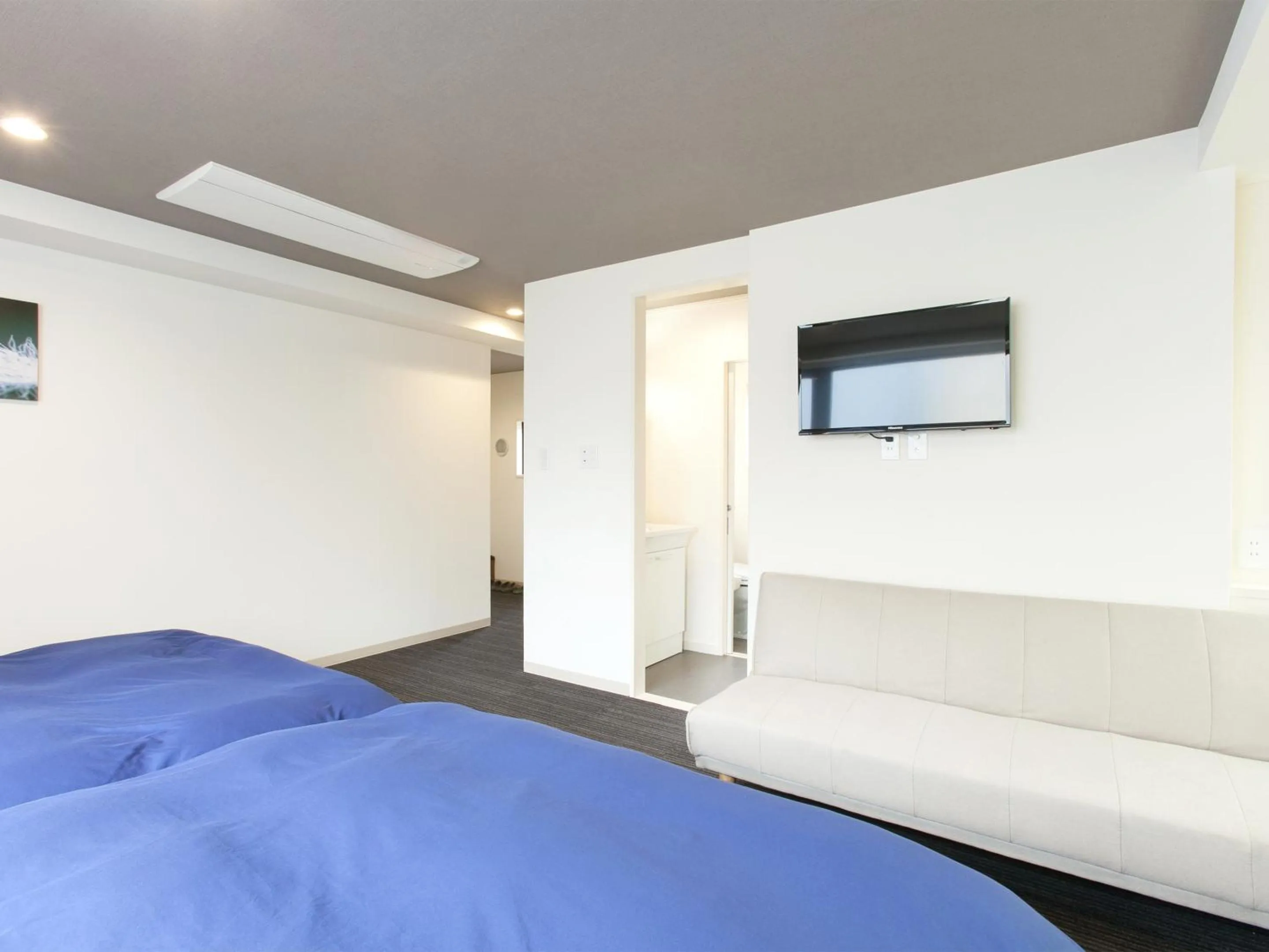 Bed in Hotel Cocoro Inn Asakusa Kuramae