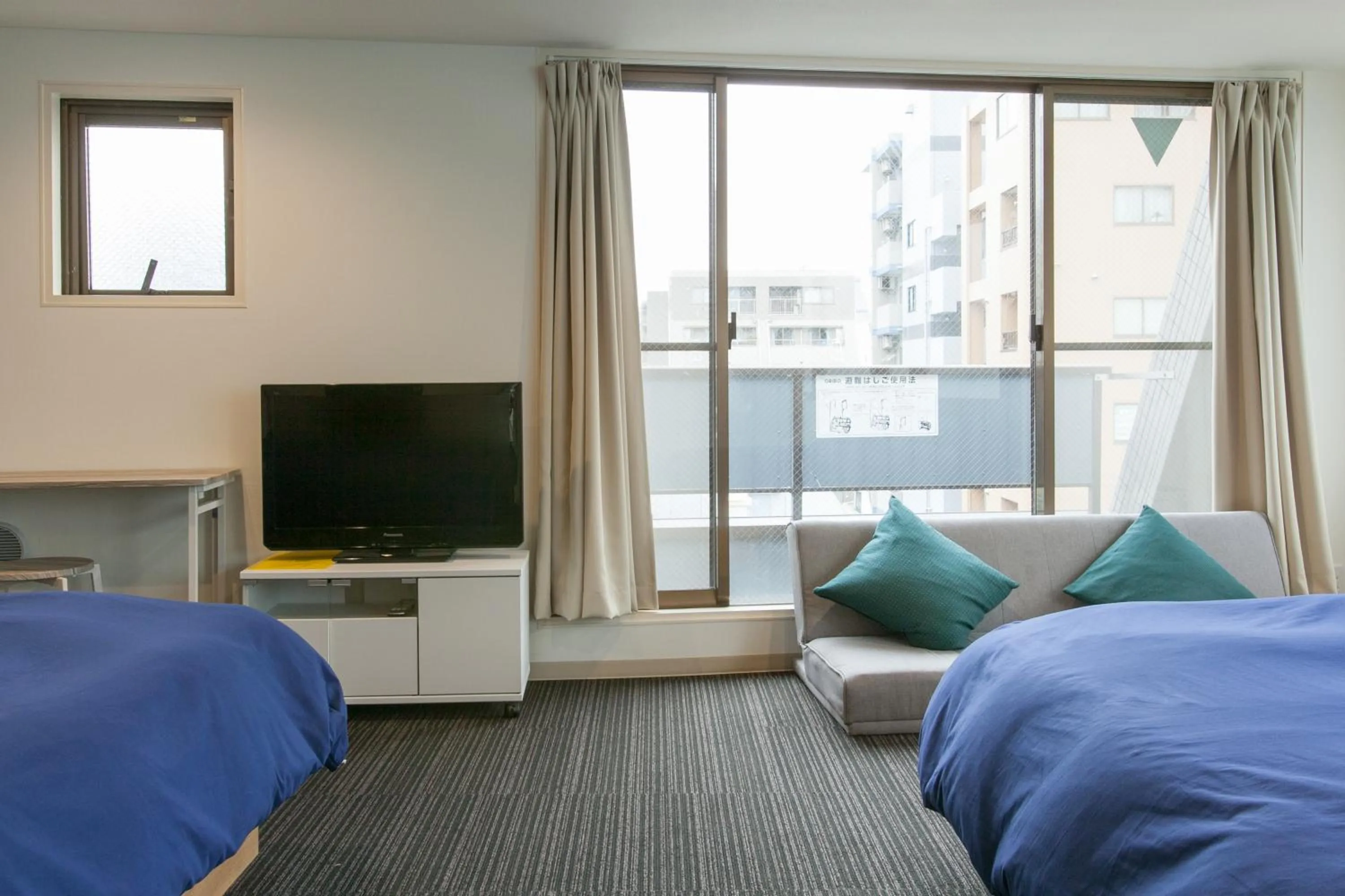 Bed in Hotel Cocoro Inn Asakusa Kuramae