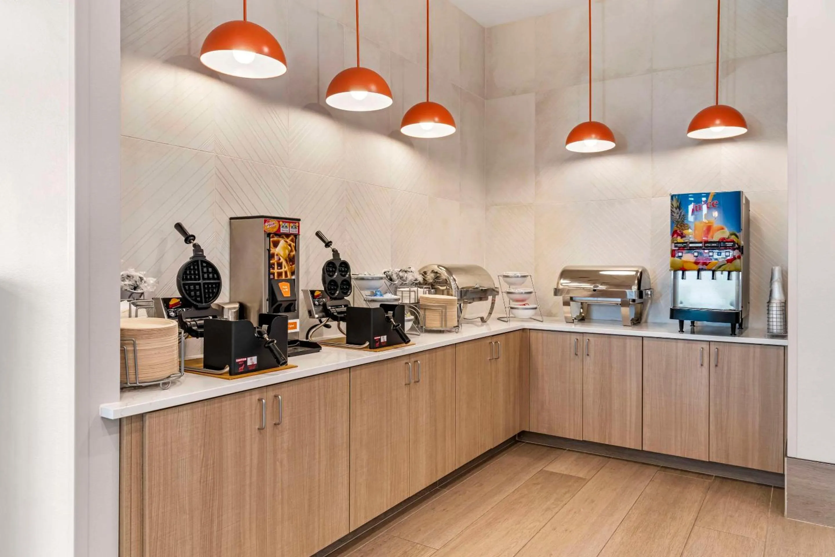 Breakfast in Comfort Inn Fairbanks