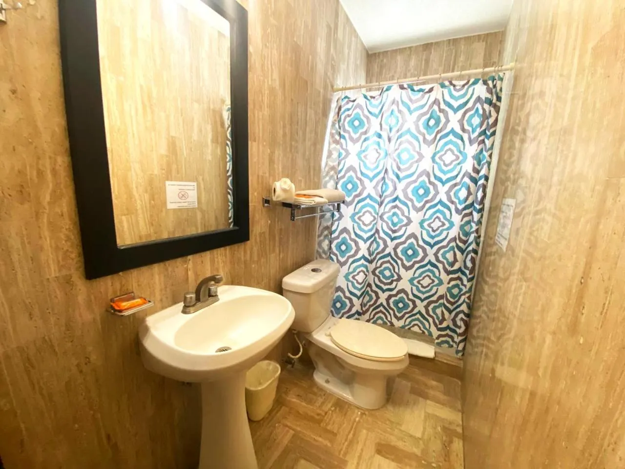 Bathroom in "5th Av" Sol del Caribe Apart Hotel