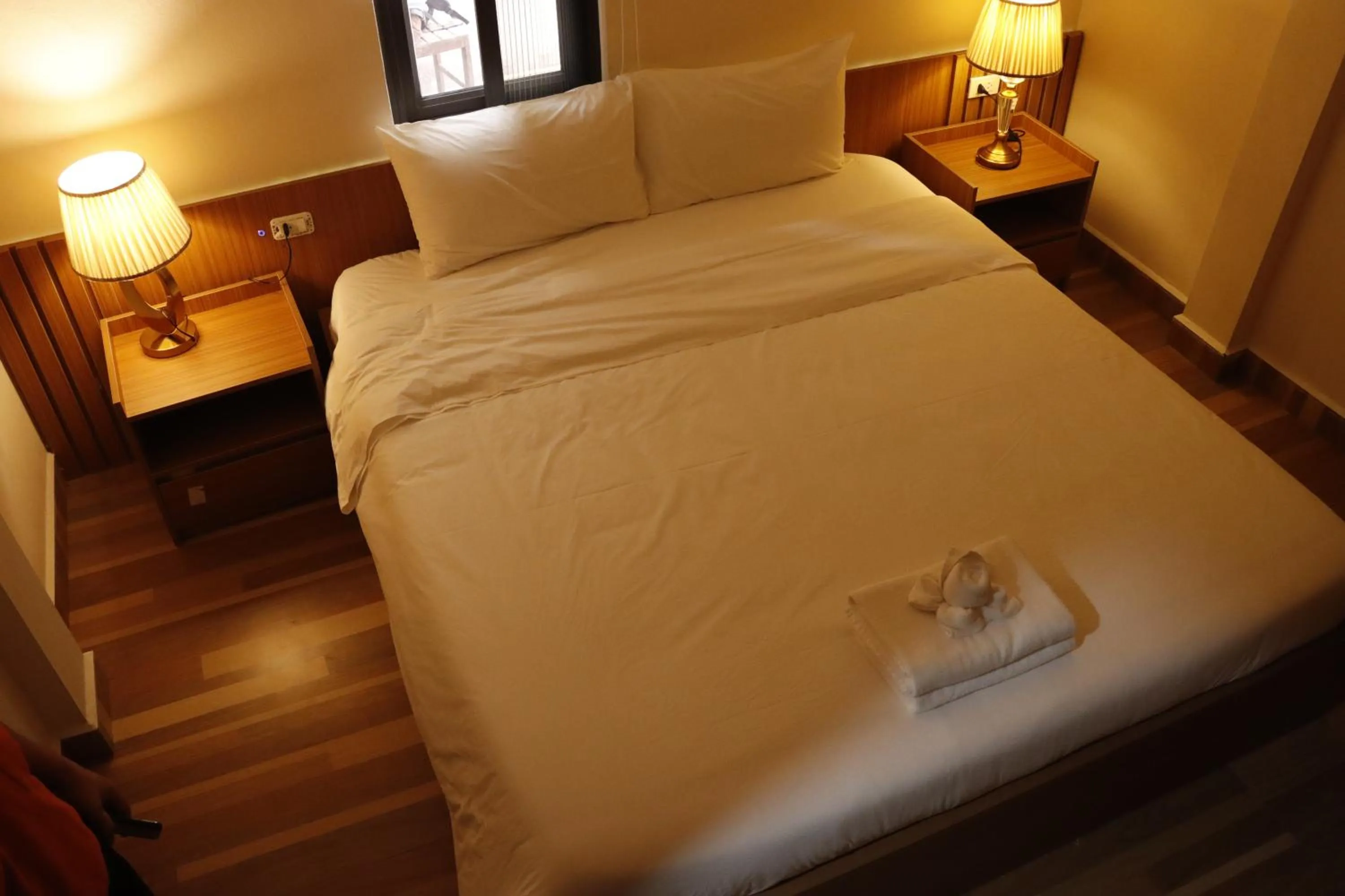 Bed in Hoang Kim Hotel