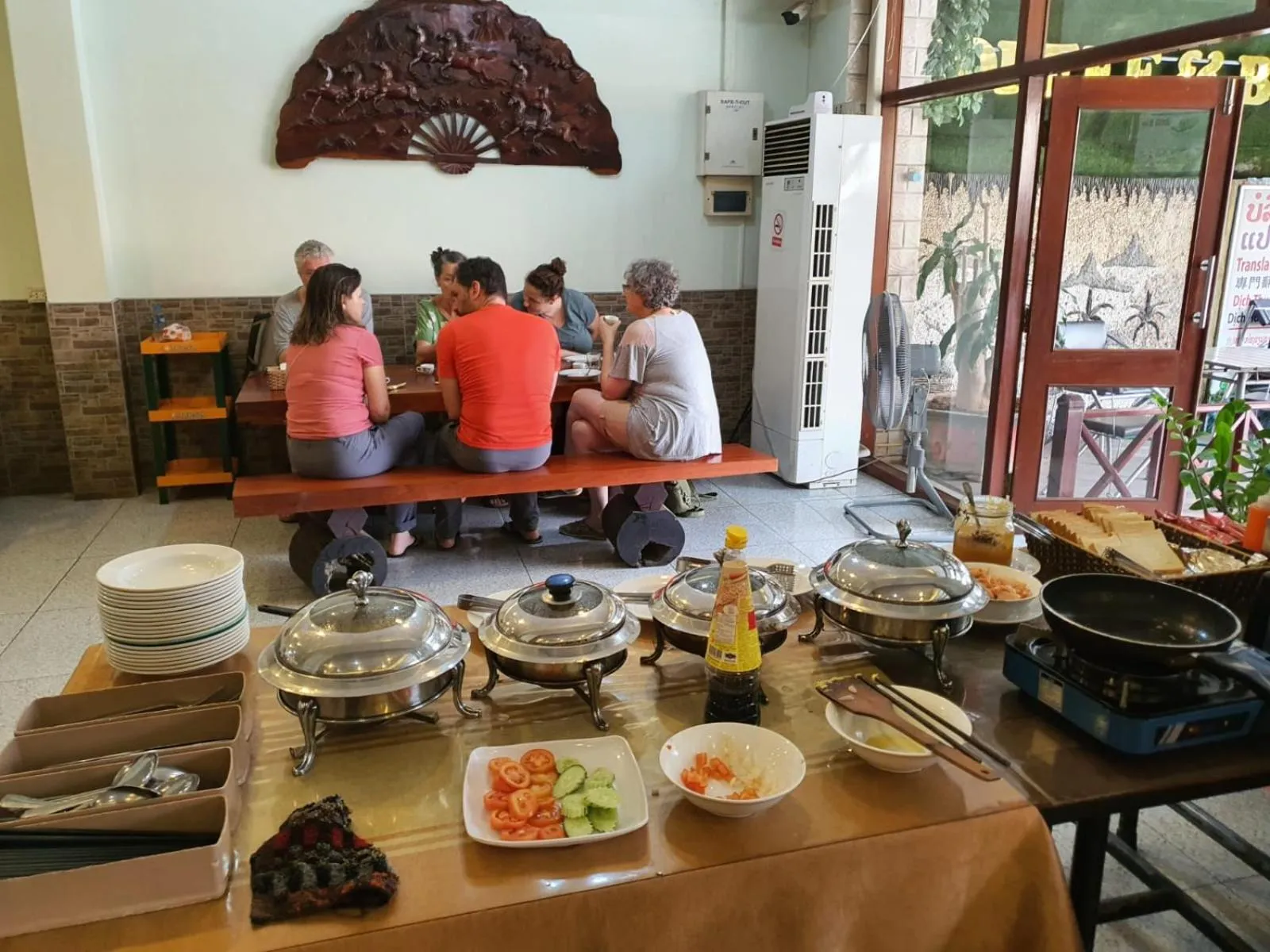 Breakfast in Hoang Kim Hotel