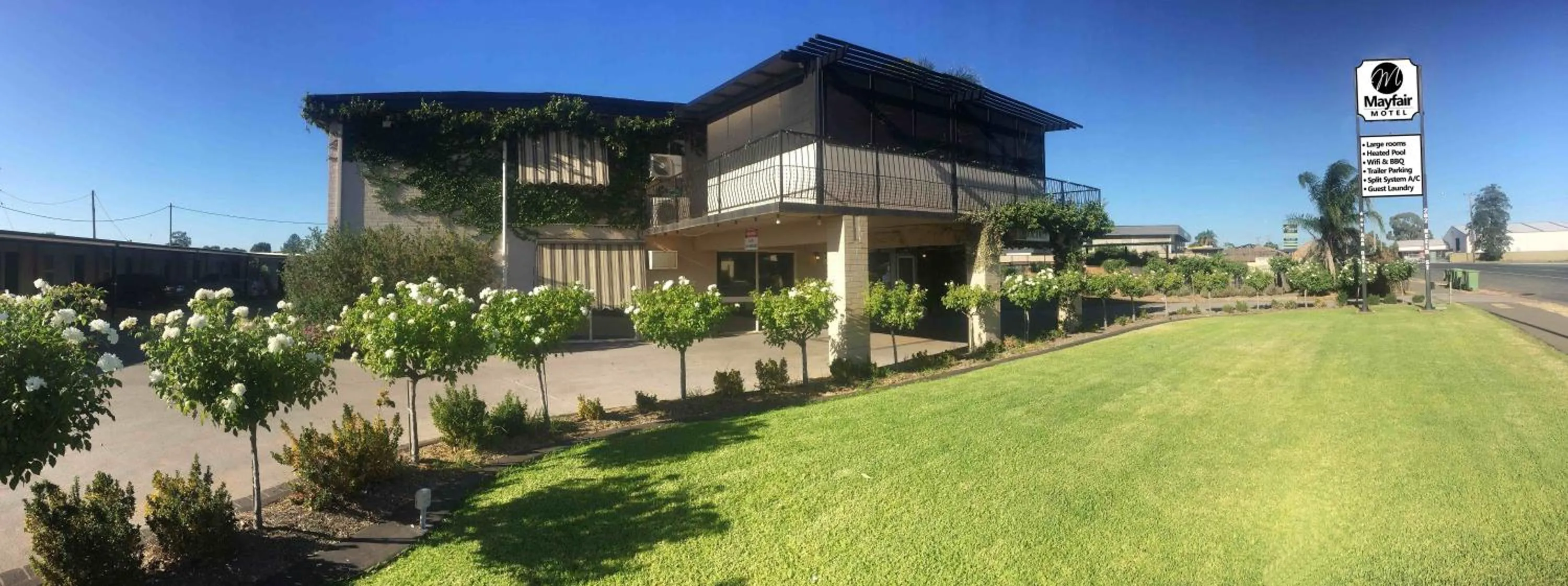 Bird's eye view in Mayfair Motel