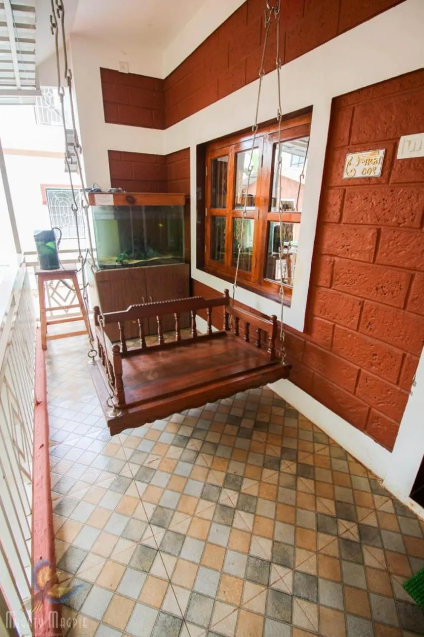 Patio in Redstone House by Oxystays Hospitality