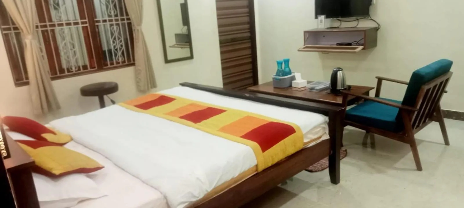 Bedroom, Bed in Redstone House by Oxystays Hospitality