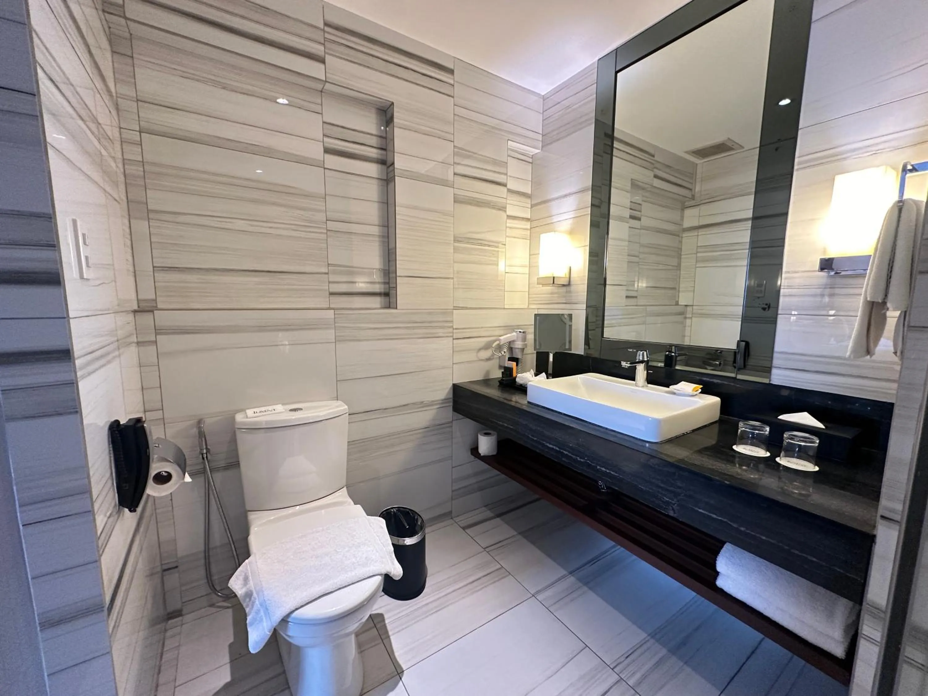 Bathroom in Luxent Hotel