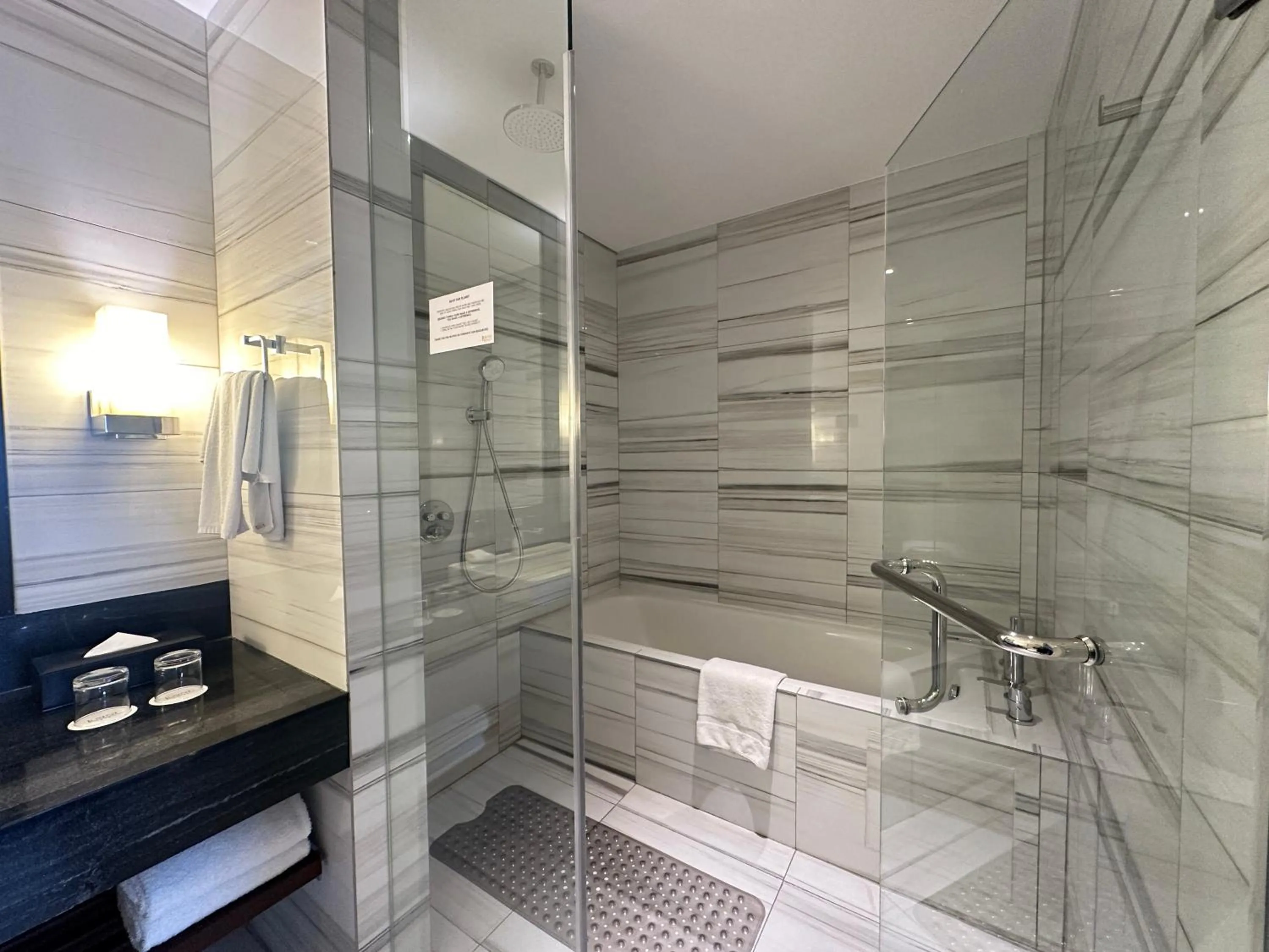 Bathroom in Luxent Hotel