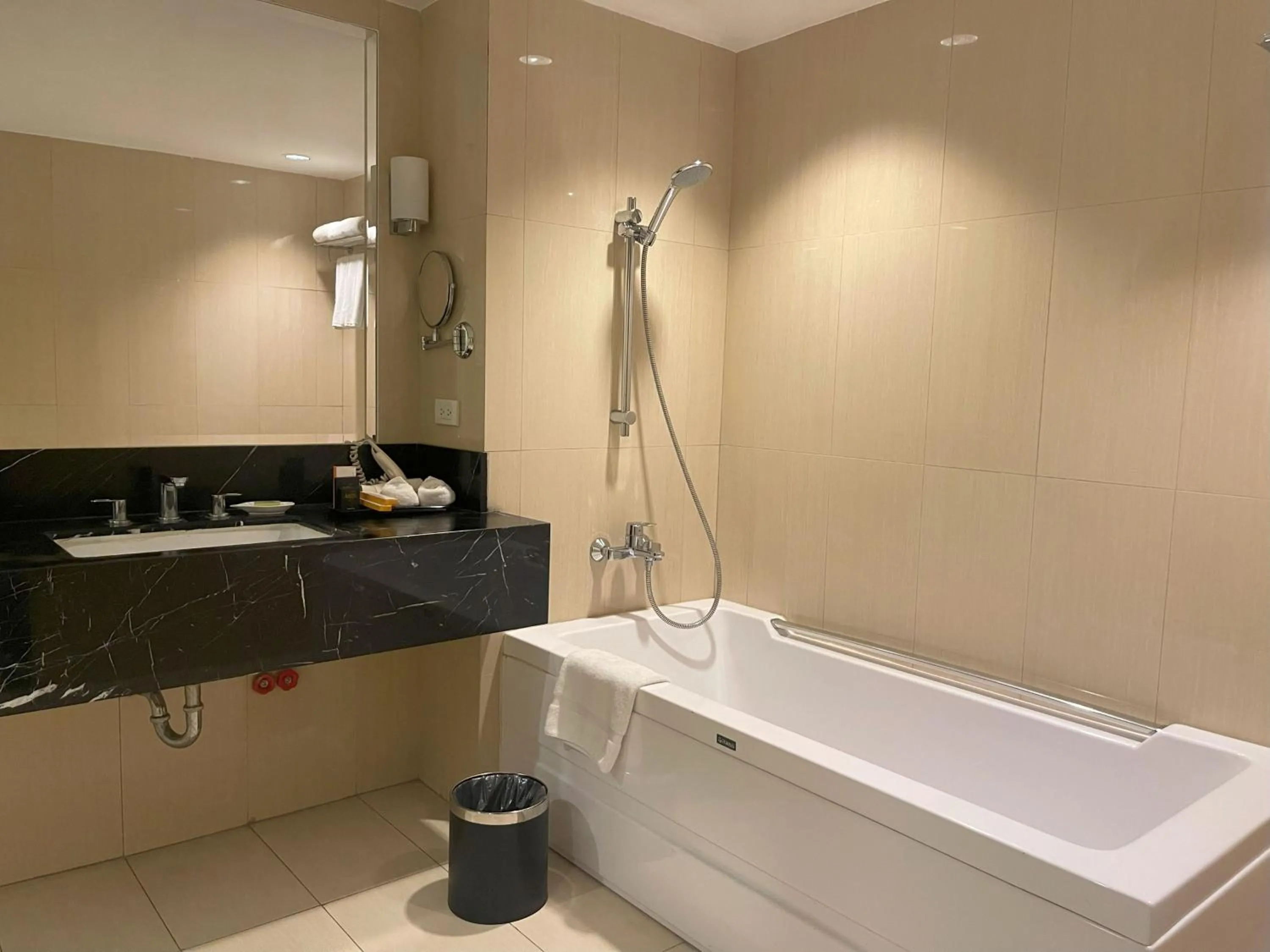 Bathroom in Luxent Hotel