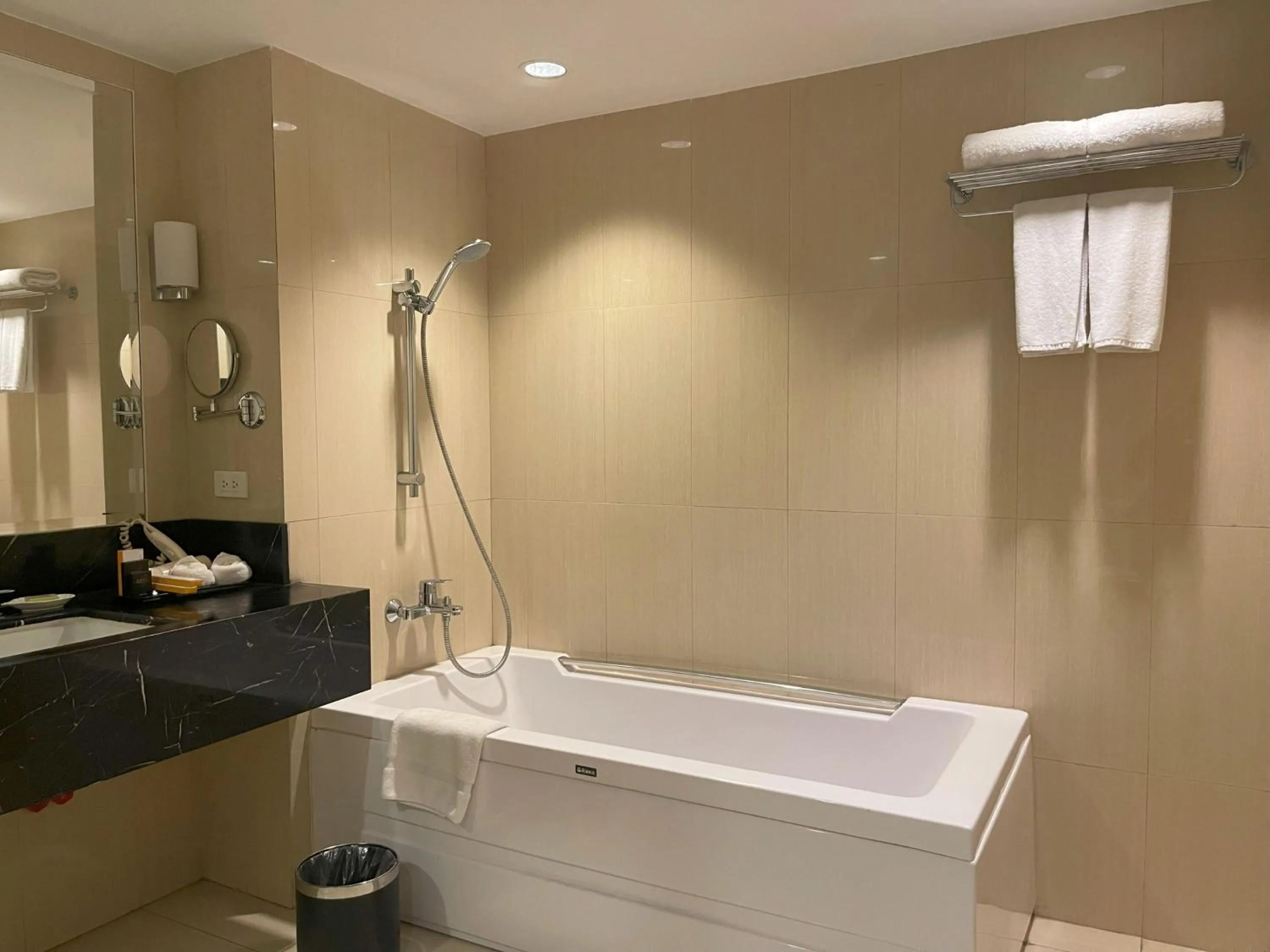 Bathroom in Luxent Hotel