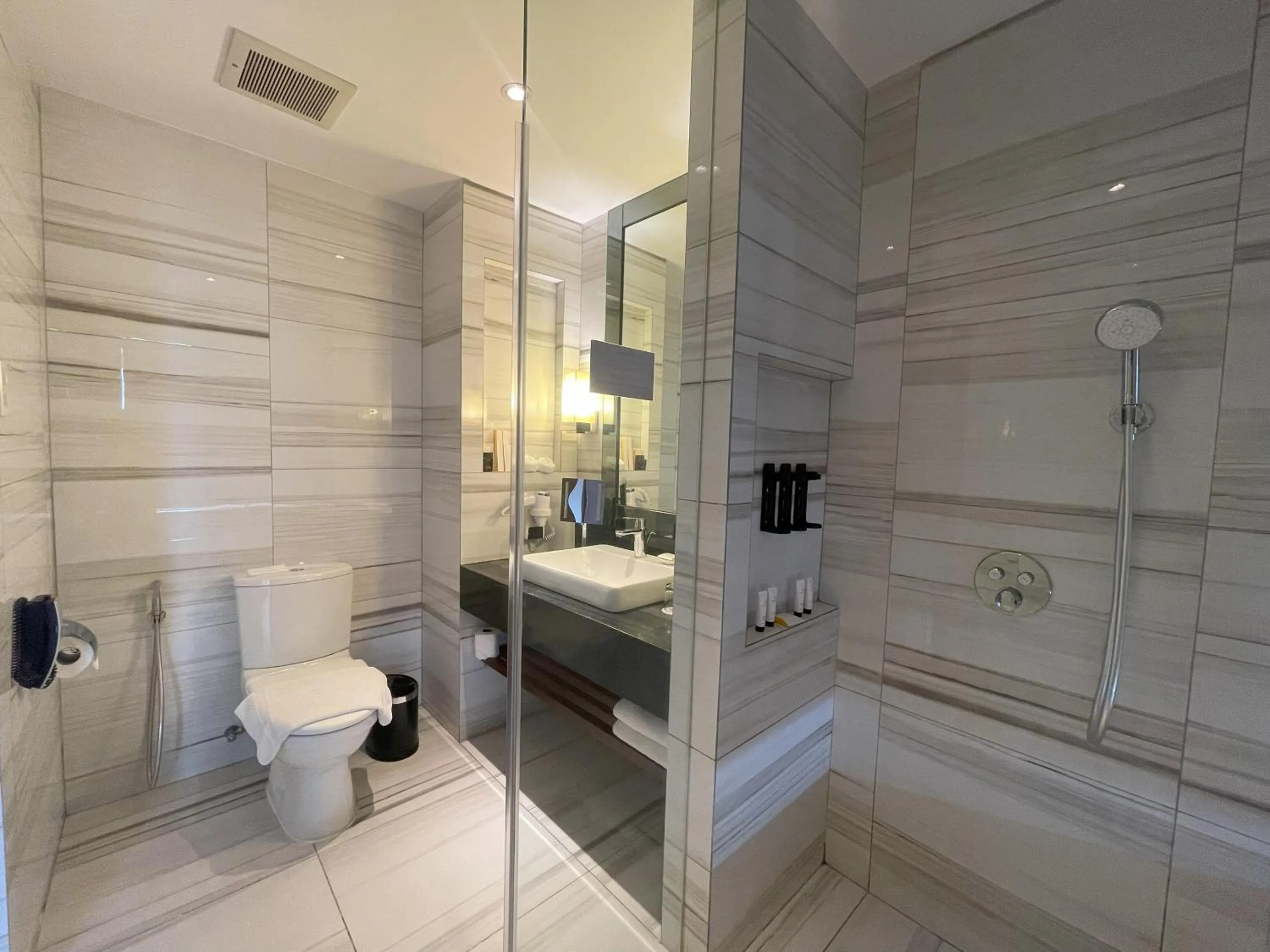 Bathroom in Luxent Hotel