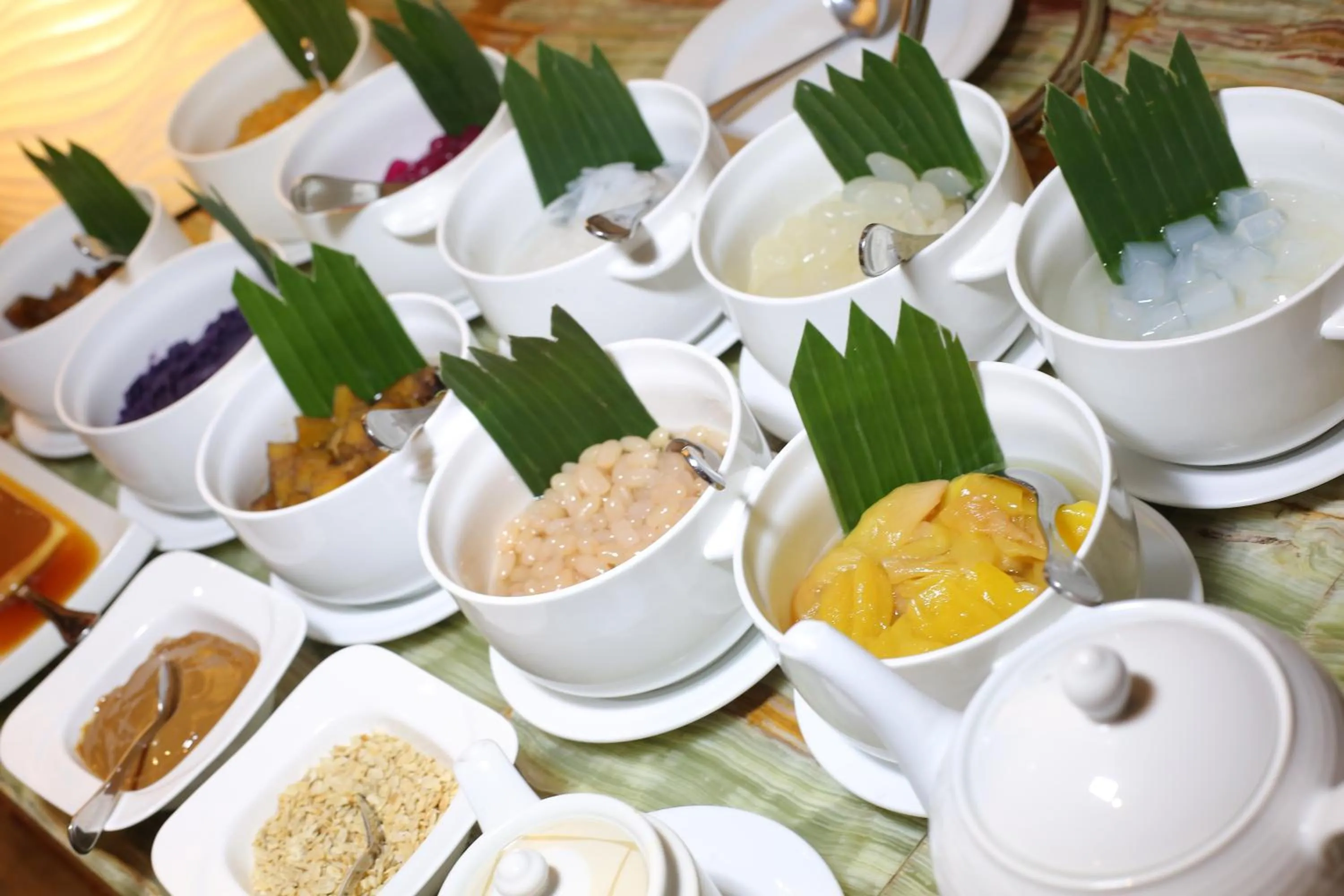 Food close-up in Luxent Hotel