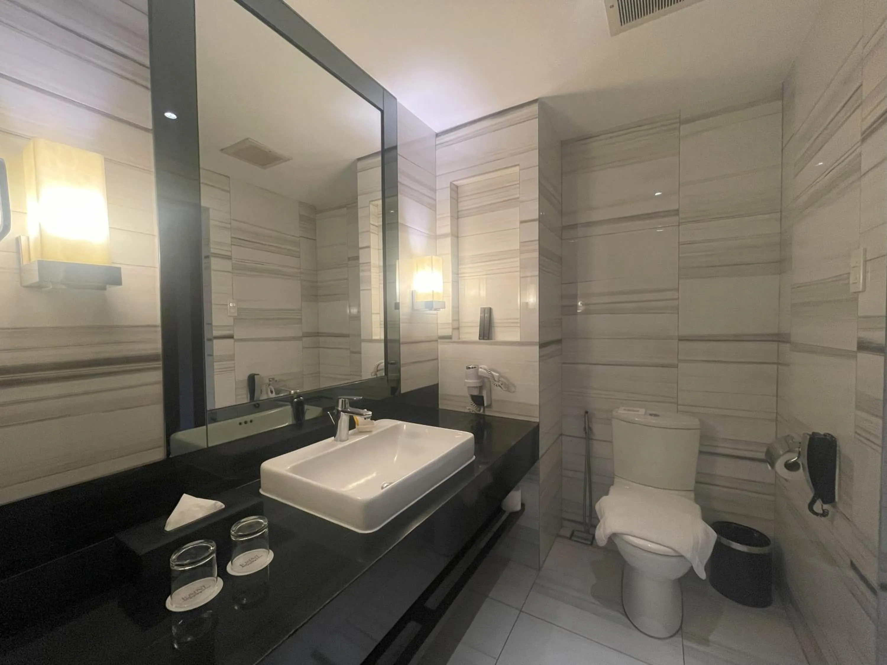 Bathroom in Luxent Hotel