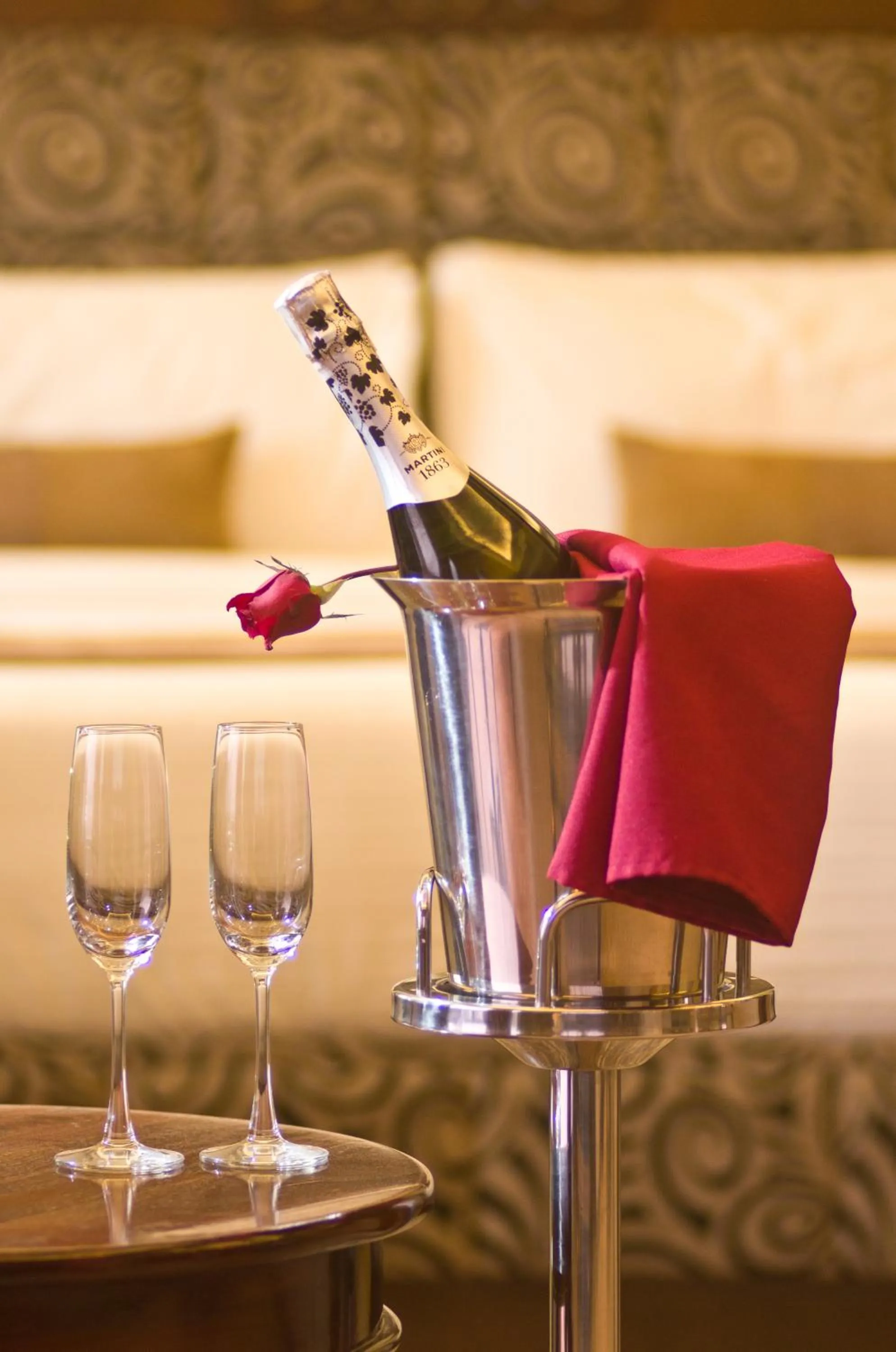 Decorative detail in Luxent Hotel