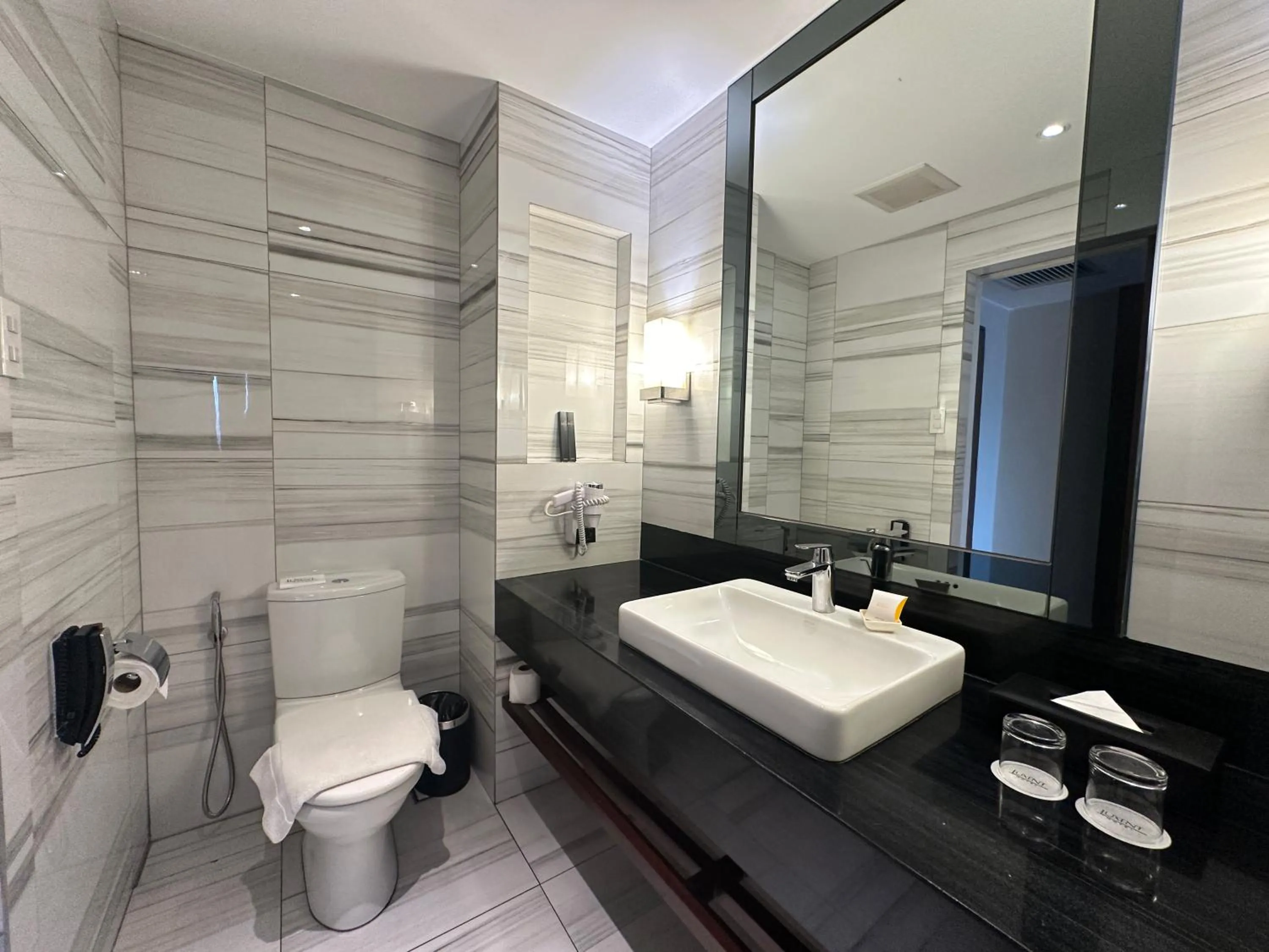 Bathroom in Luxent Hotel