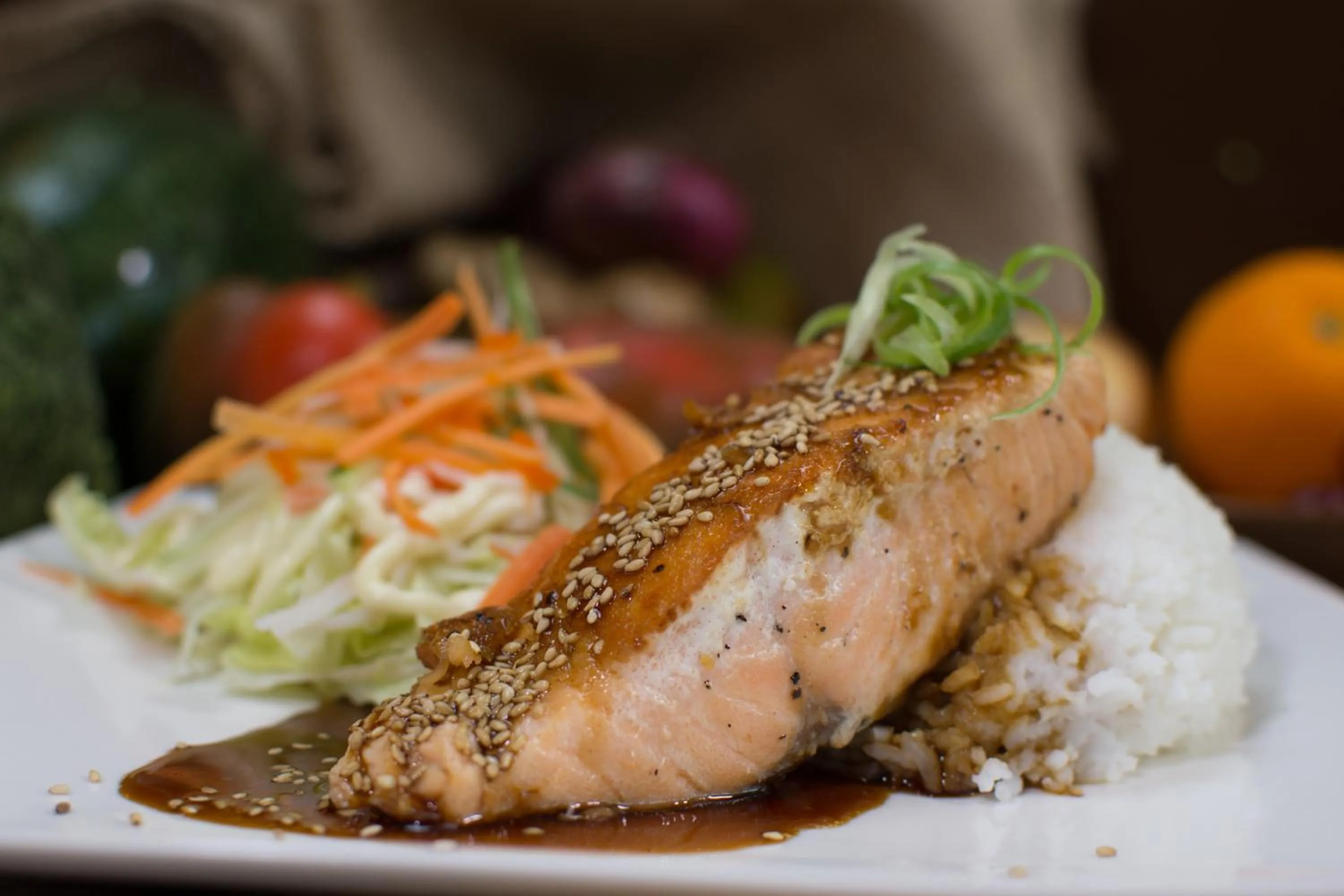 Food close-up in Luxent Hotel