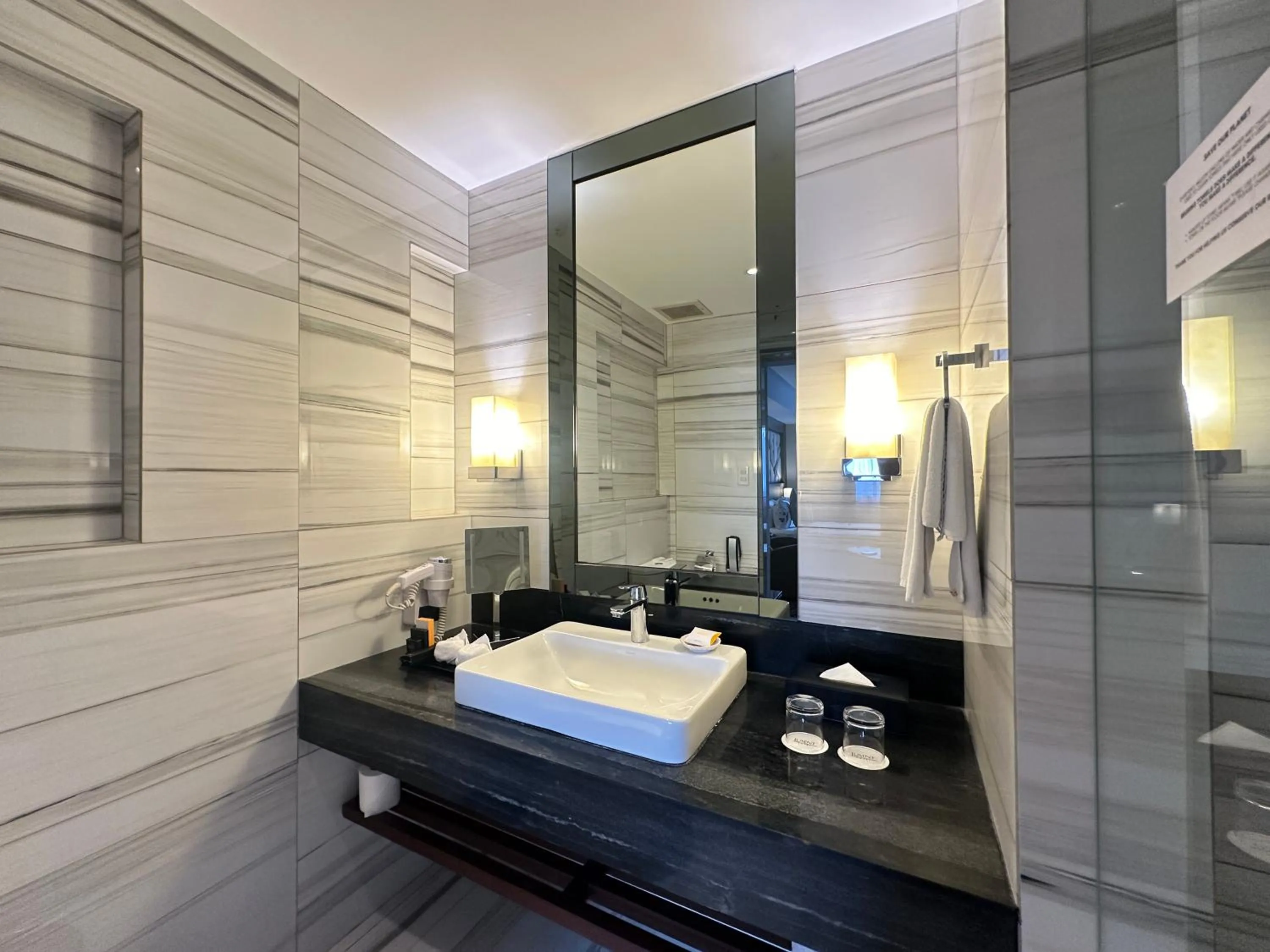 Bathroom in Luxent Hotel