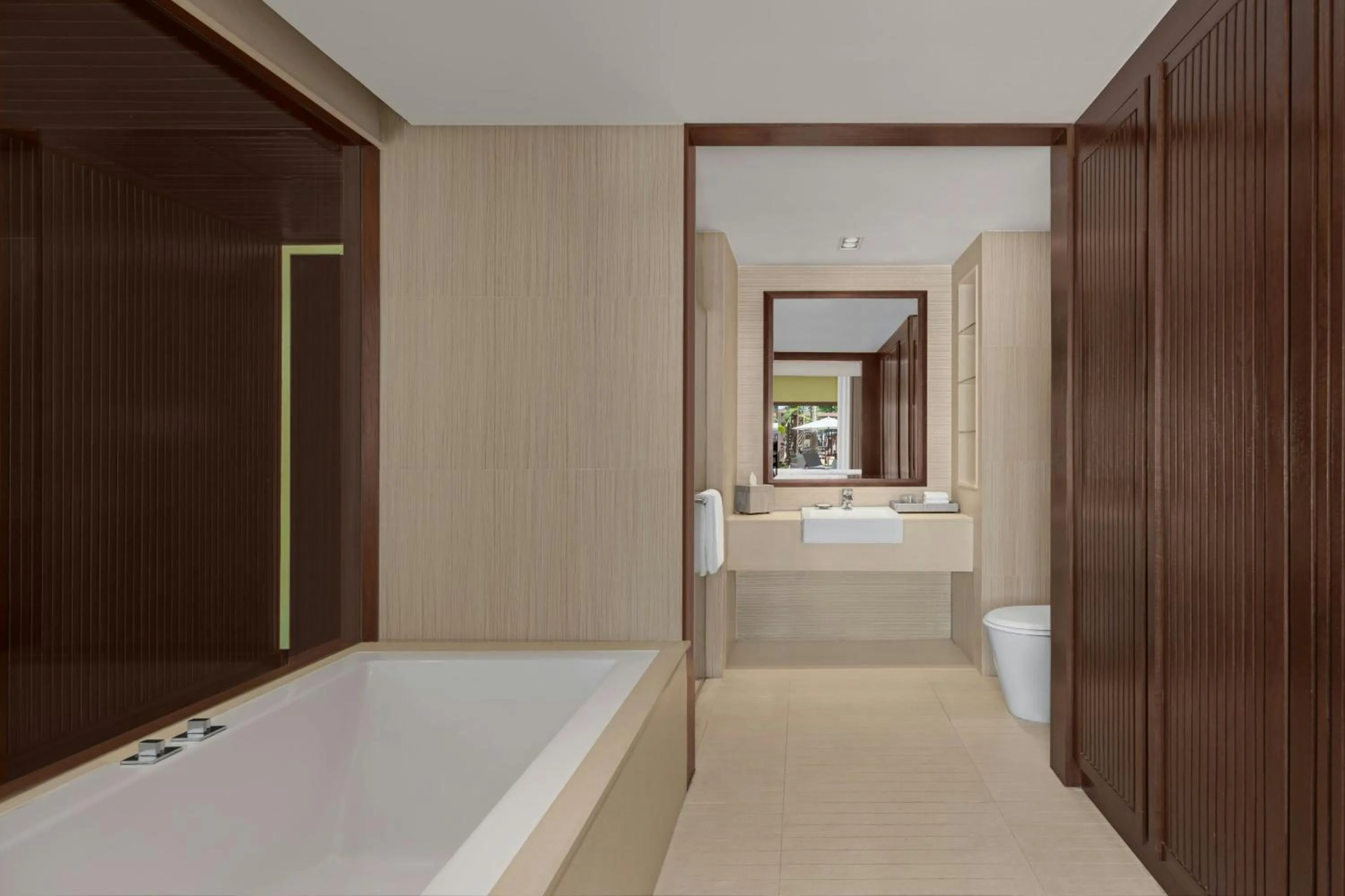 Bathroom, Bed in Courtyard by Marriott Phuket, Patong Beach Resort