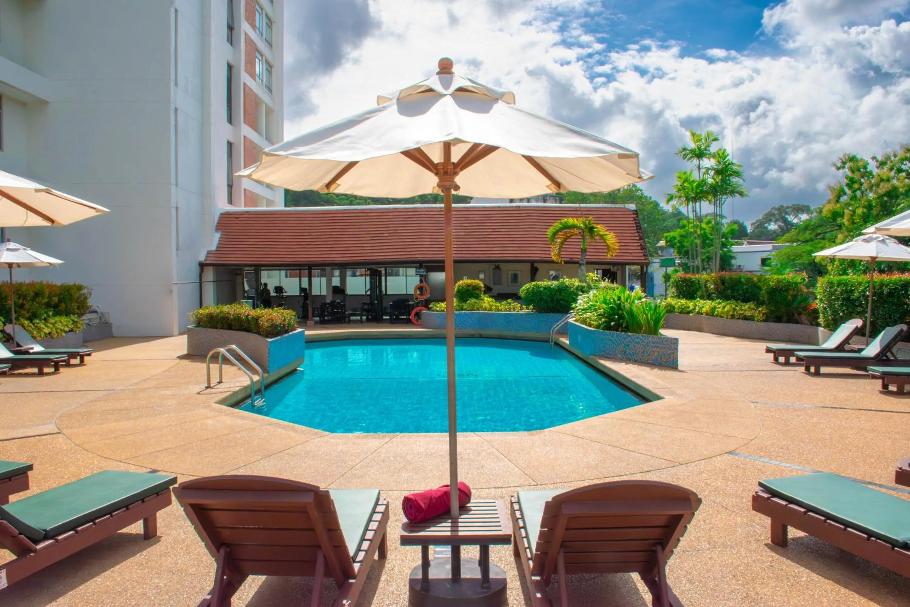 Property building in Phuket Merlin Hotel