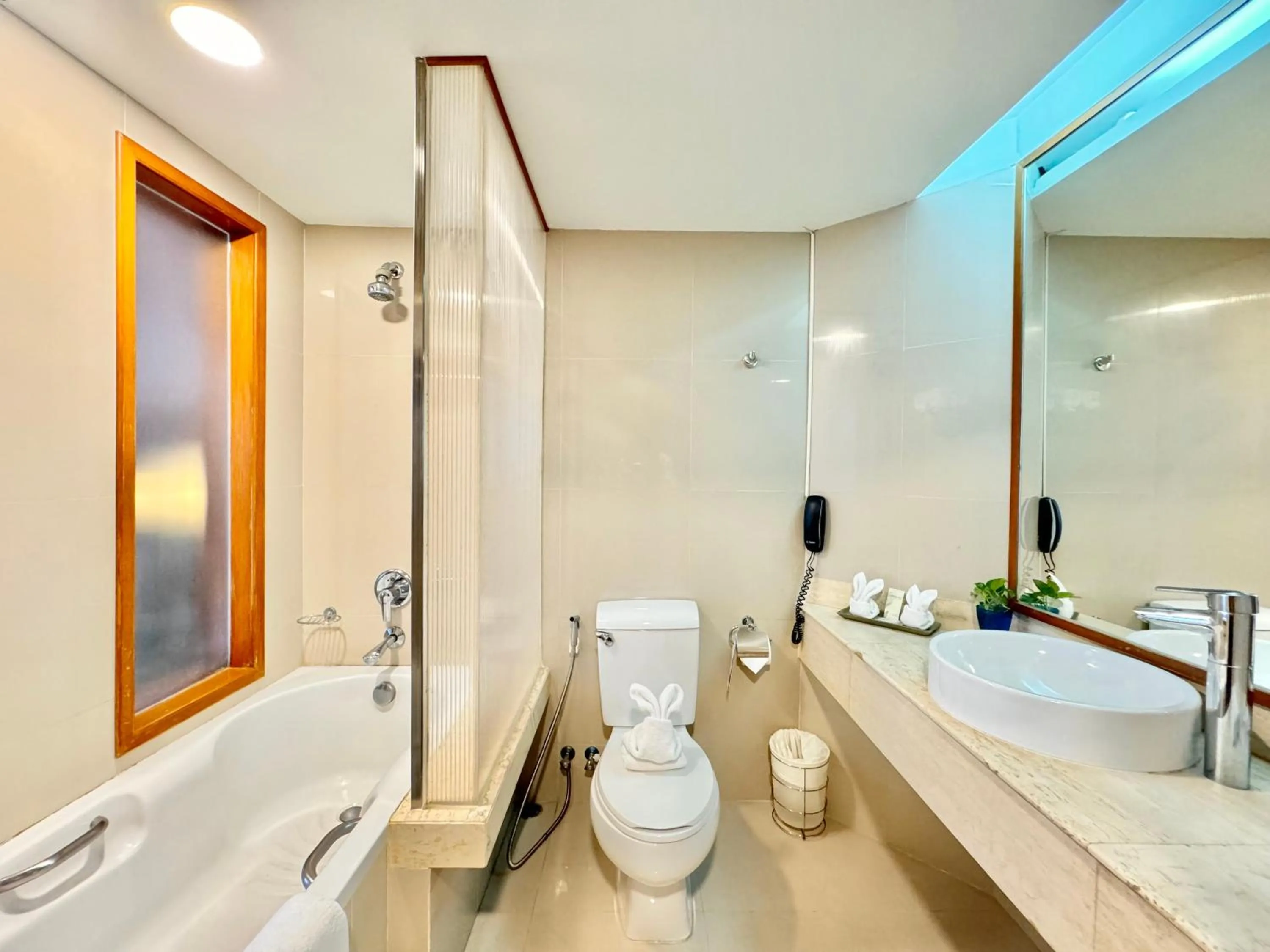 Bathroom in Phuket Merlin Hotel