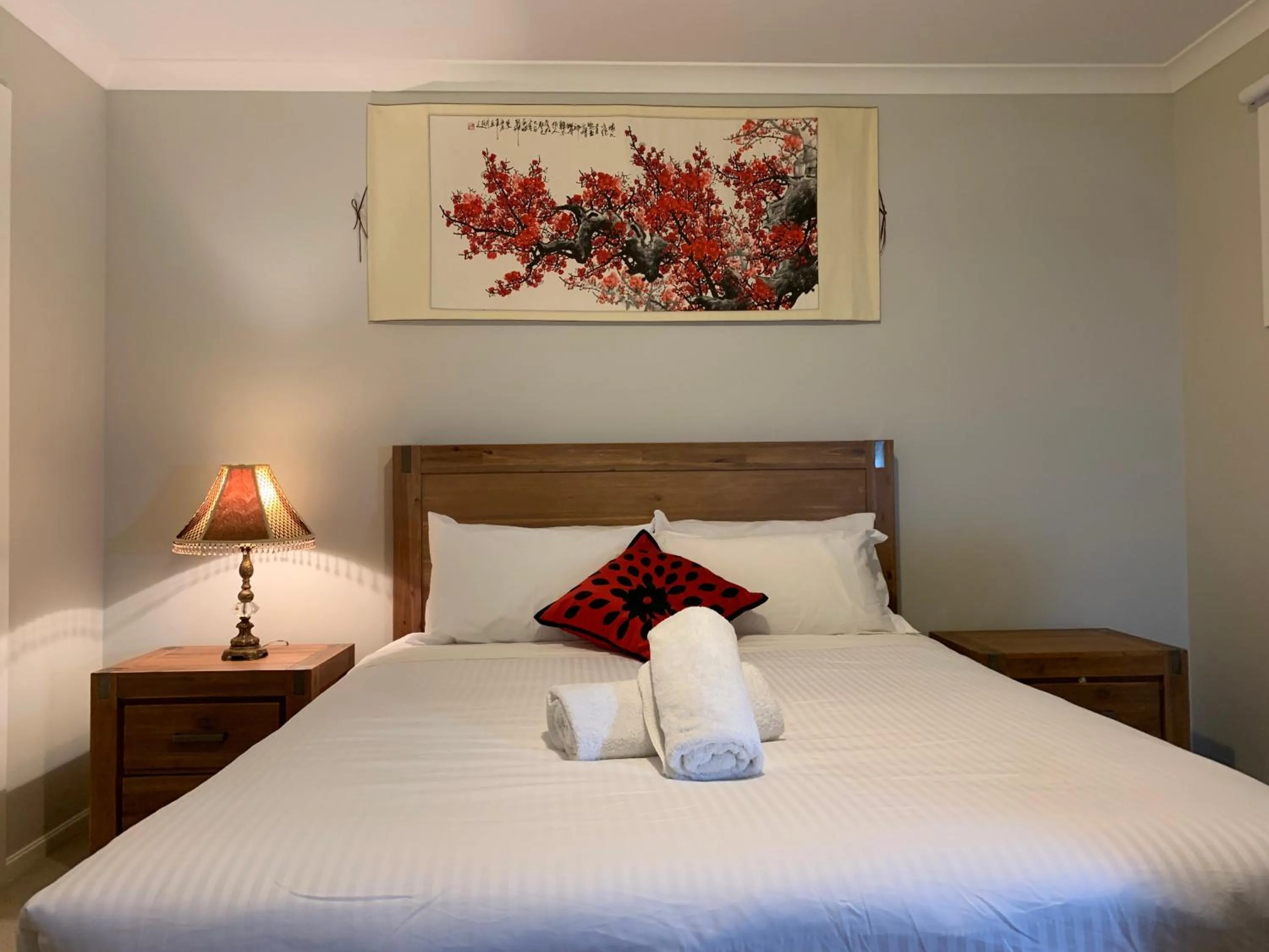 Bedroom, Bed in Apple House Truganina