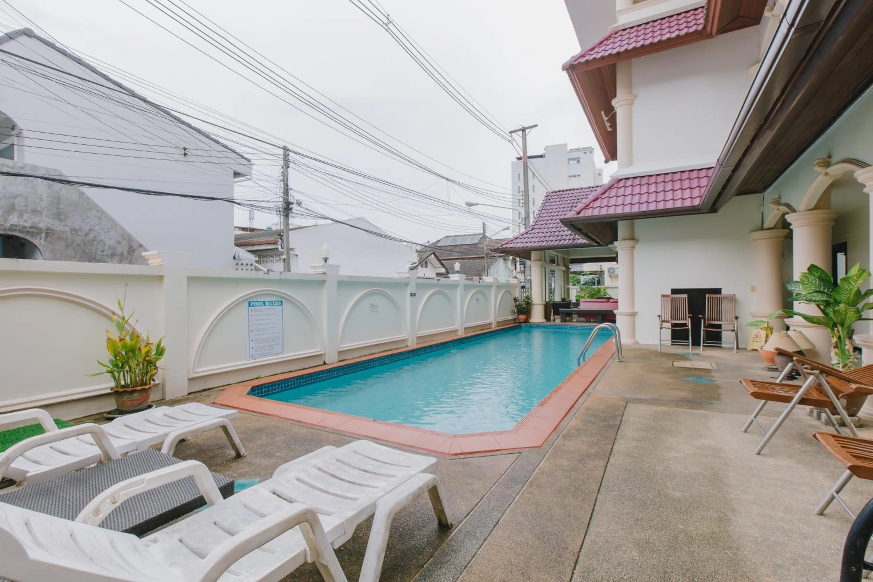 Swimming pool in Royal Prince Residence, Patong Beach