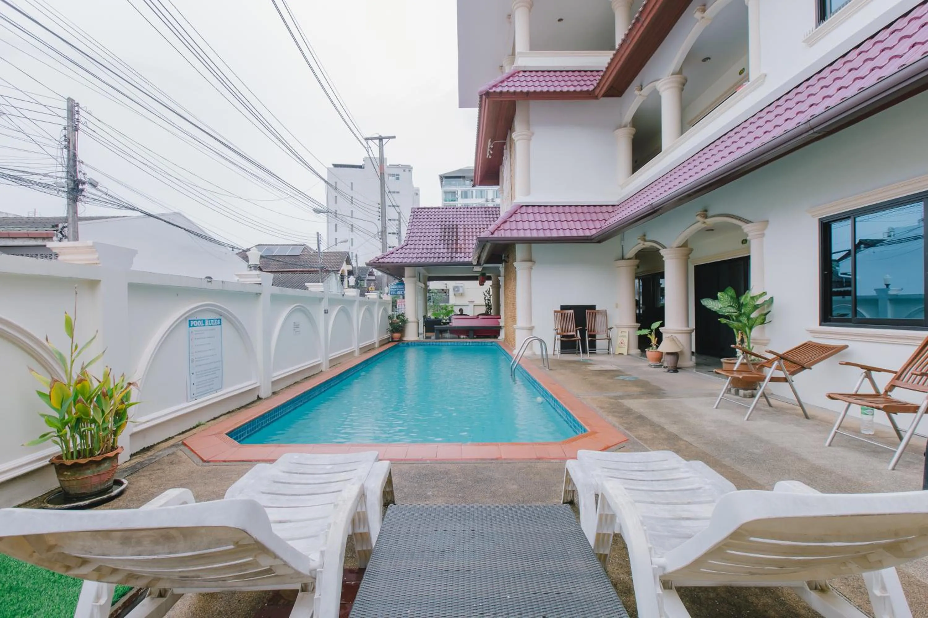 Swimming pool in Royal Prince Residence, Patong Beach