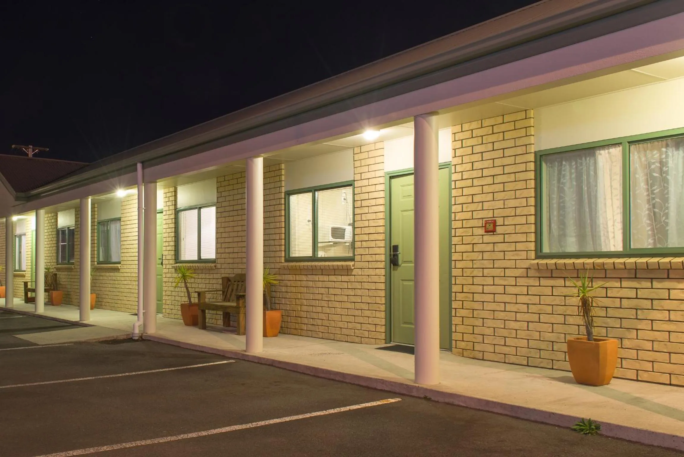 Decorative detail in Hamilton Settlers Motor lodge