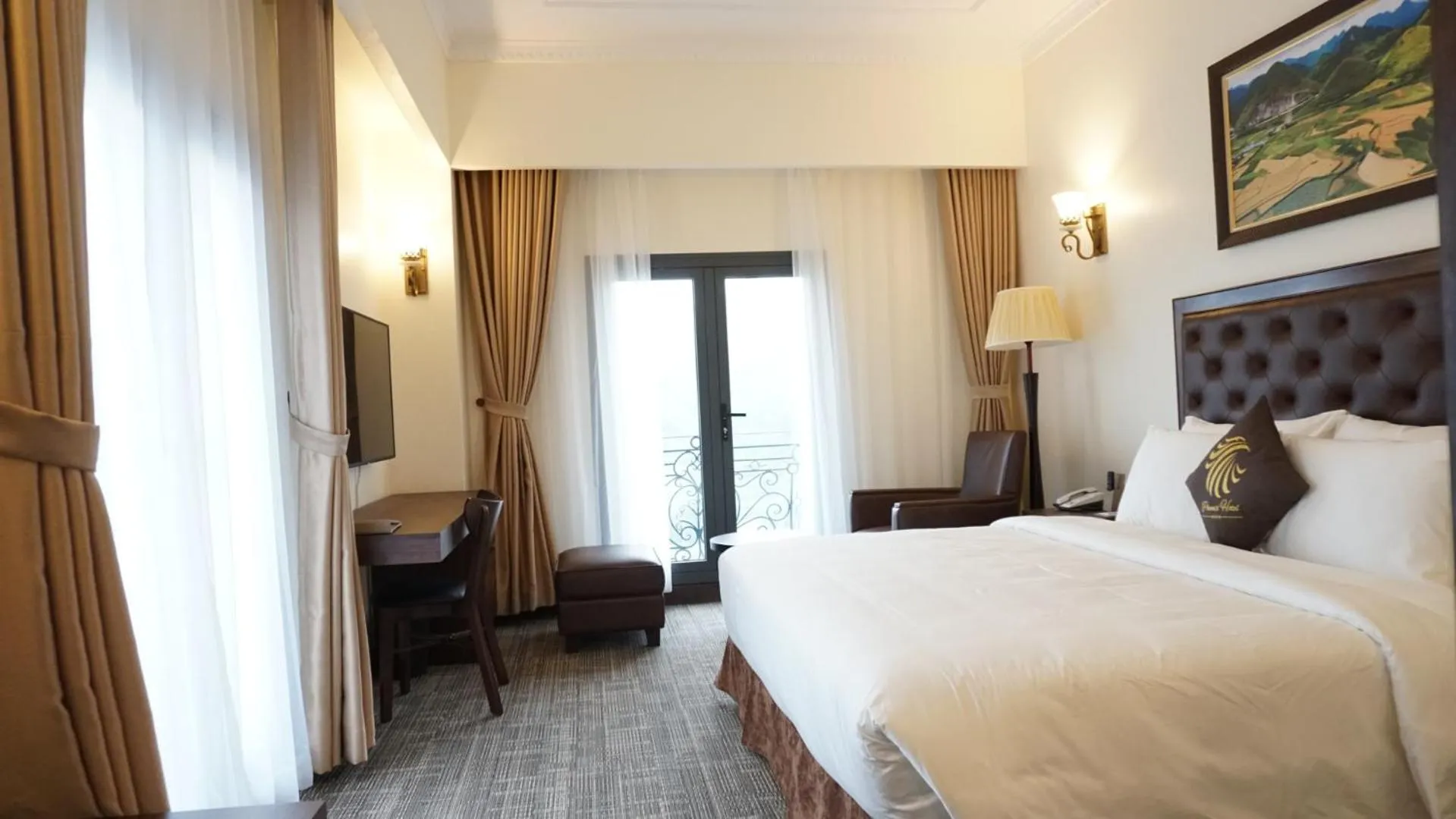 Bed in Phoenix Hotel Hà Giang