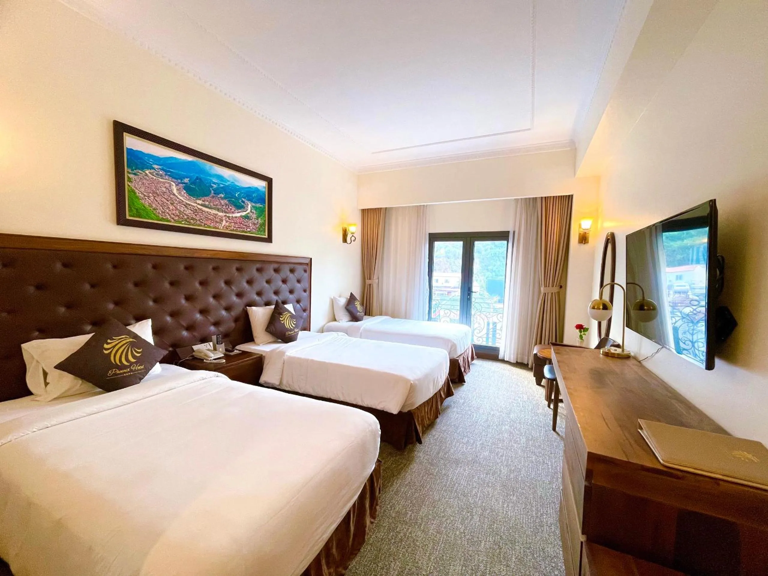 Photo of the whole room, Bed in Phoenix Hotel Hà Giang