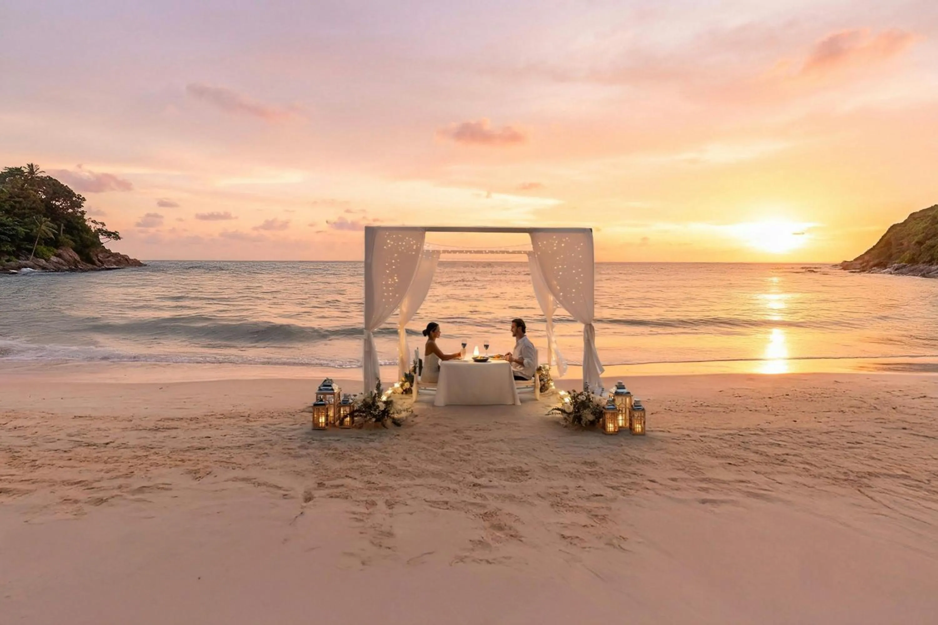 Beach in Phuket Marriott Resort & Spa, Merlin Beach