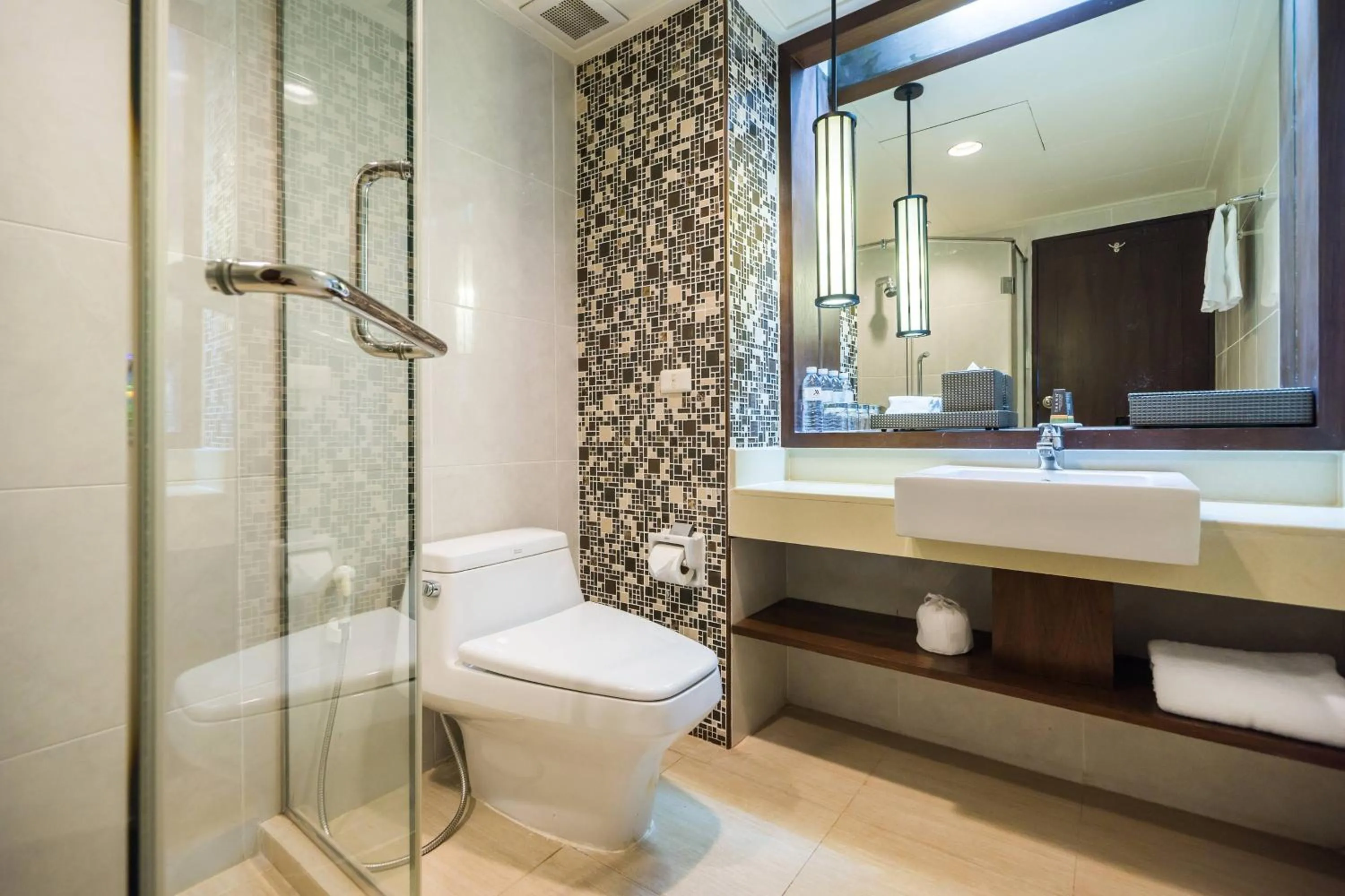 Bathroom in Phuket Marriott Resort & Spa, Merlin Beach