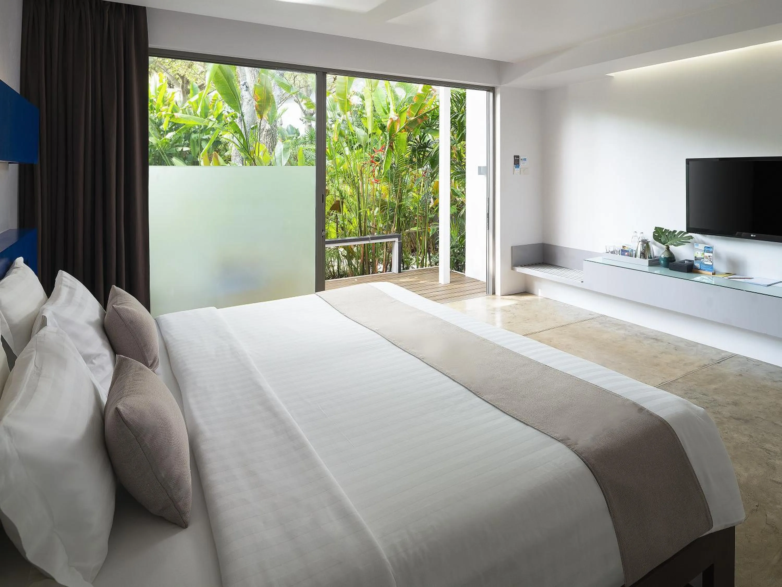 Bedroom, Bed in Explorar Koh Phangan - Adults Only Resort and Spa