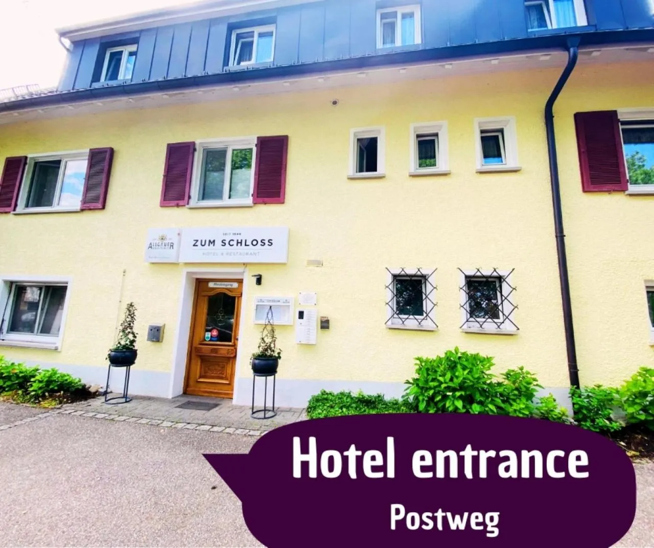 Property building in Boutique - Hotel Zum Schloss