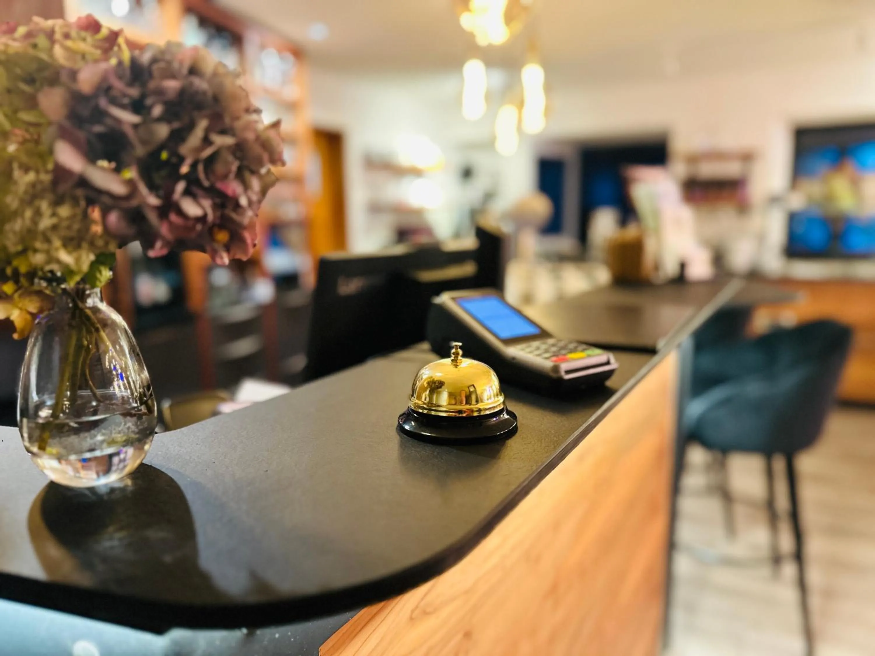 Lobby or reception in Boutique - Hotel Zum Schloss