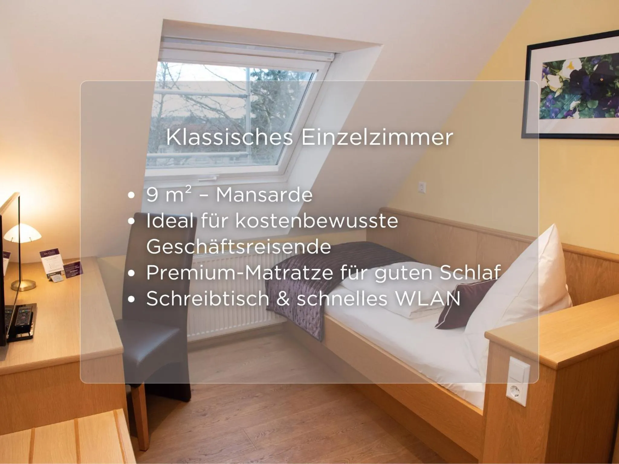 Bed in ZUM SCHLOSS - Boutique-Hotel