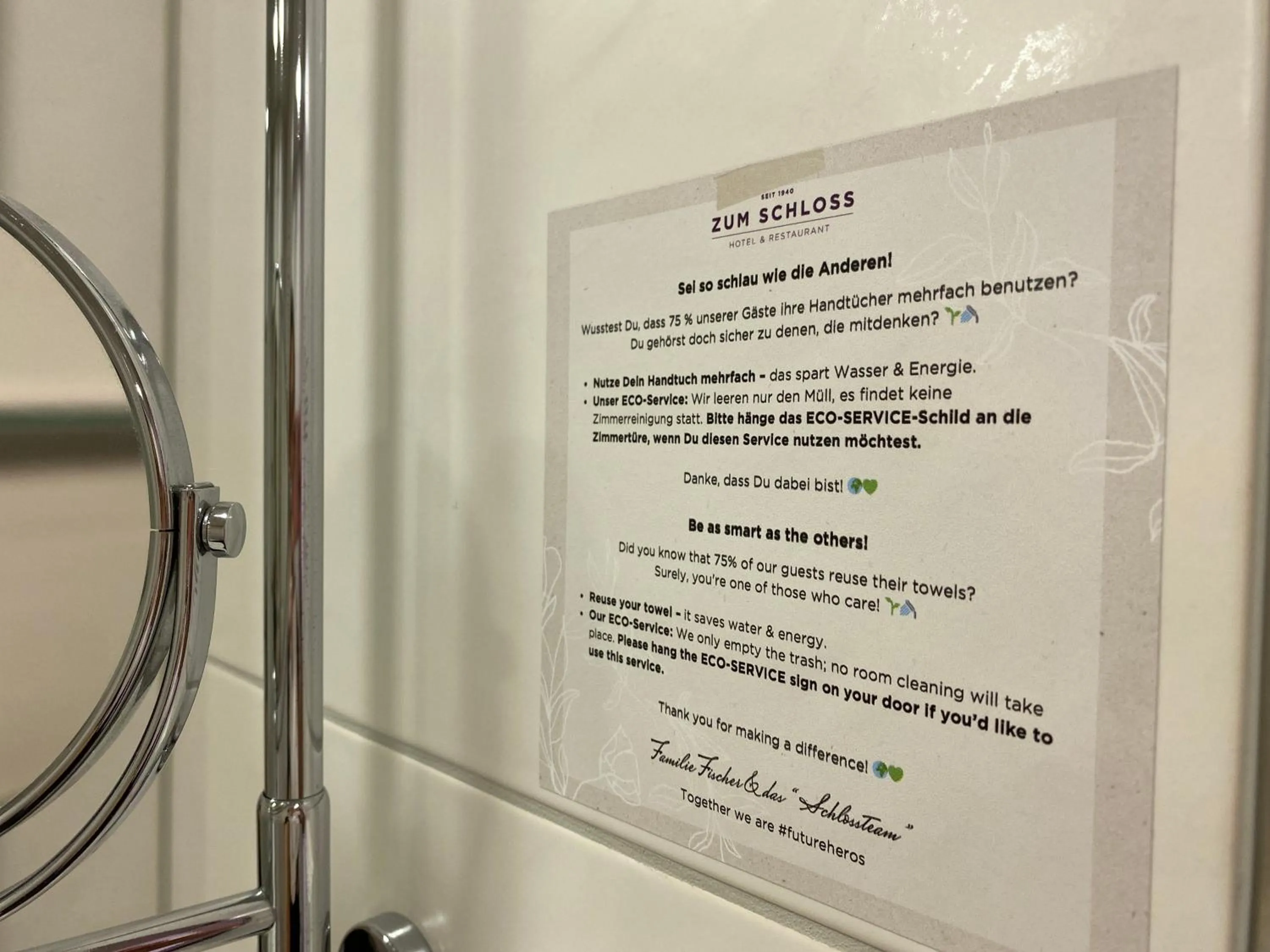 Bathroom in Boutique - Hotel Zum Schloss