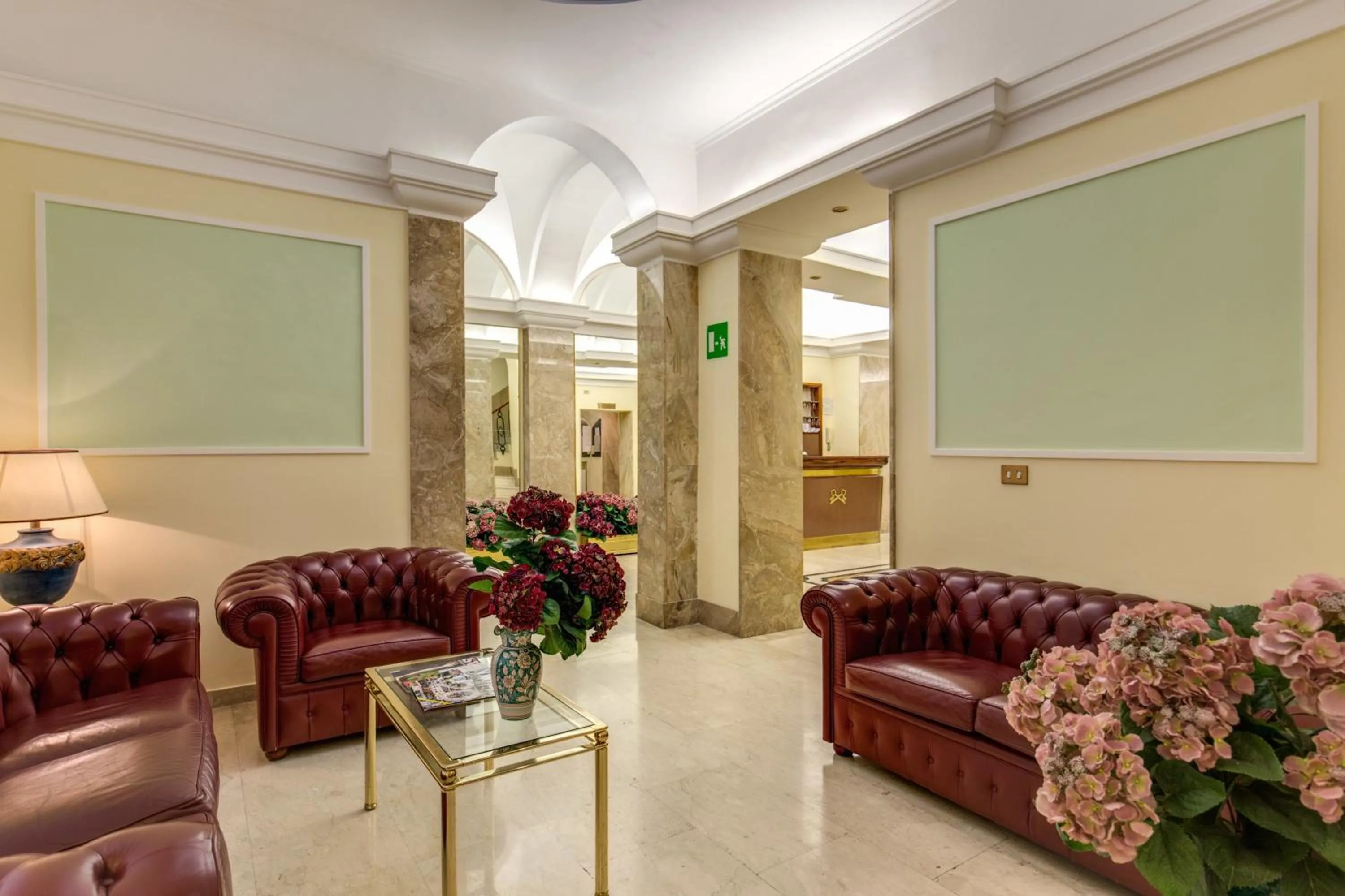 Lobby or reception in Hotel Igea